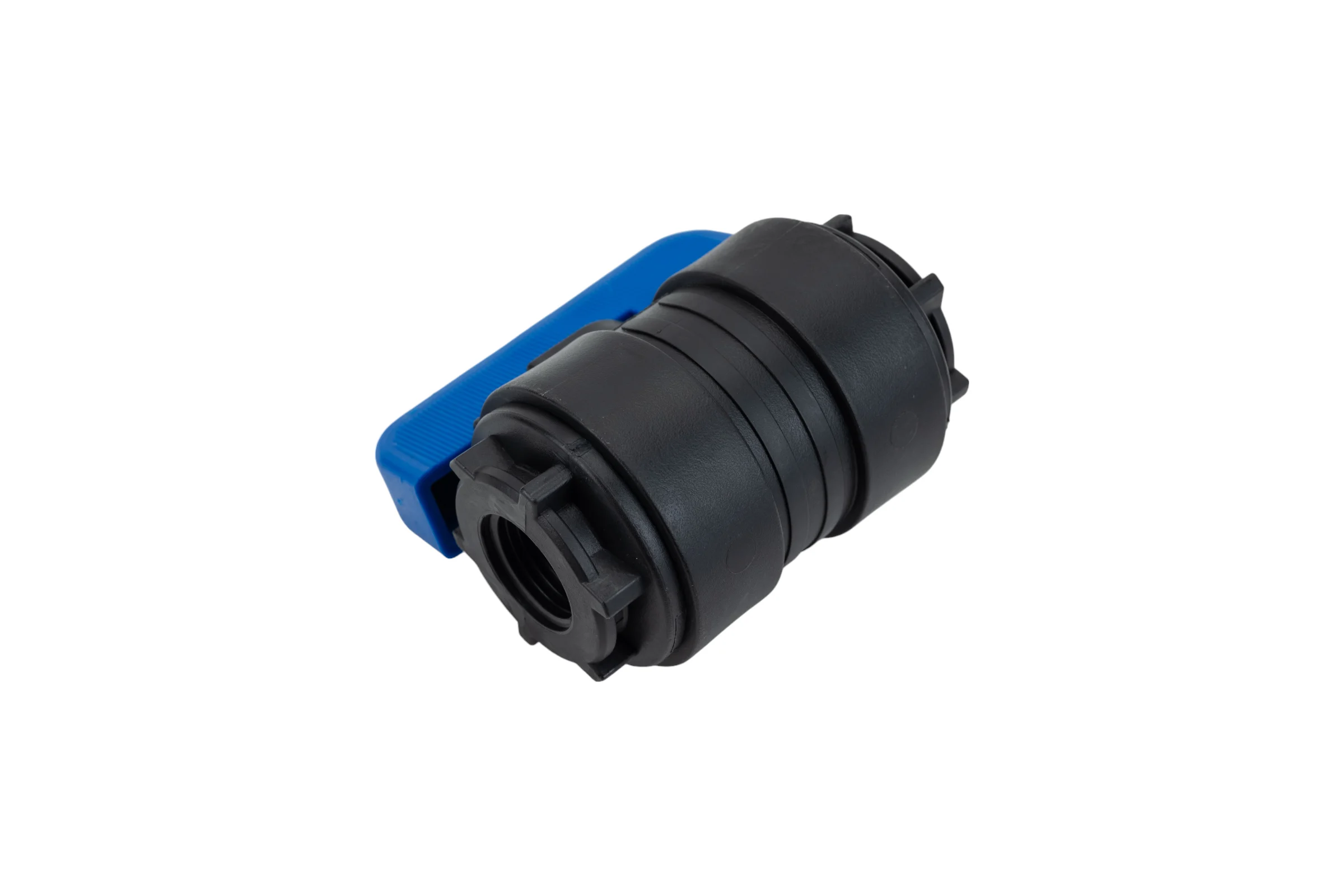 Компрессионный шаровой кран VALFEX ПНД ВН/ВН резьба разборный 1/2"-1/2"Ду16 1210011012012