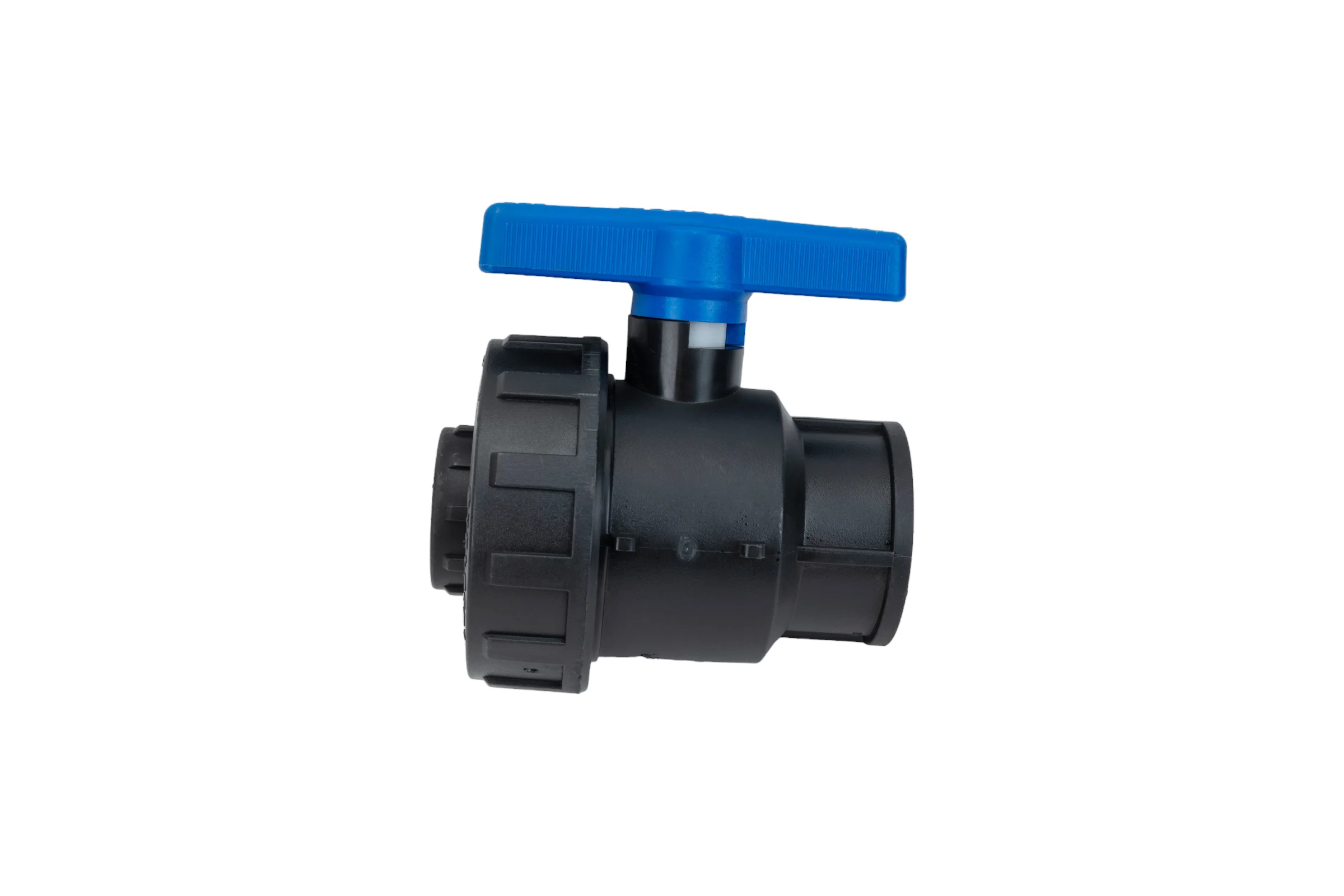 Компрессионный шаровой кран VALFEX ПНД  ВН/ВН резьба разборный 1 1/4"- 1" Ду33 1210011114100