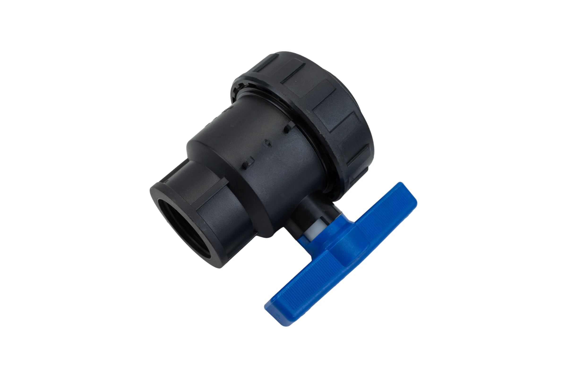 Компрессионный шаровой кран Valfex ПНД ВН/ВН резьба разборный 1 1/4"- 1 1/4" Ду33 1210011114114
