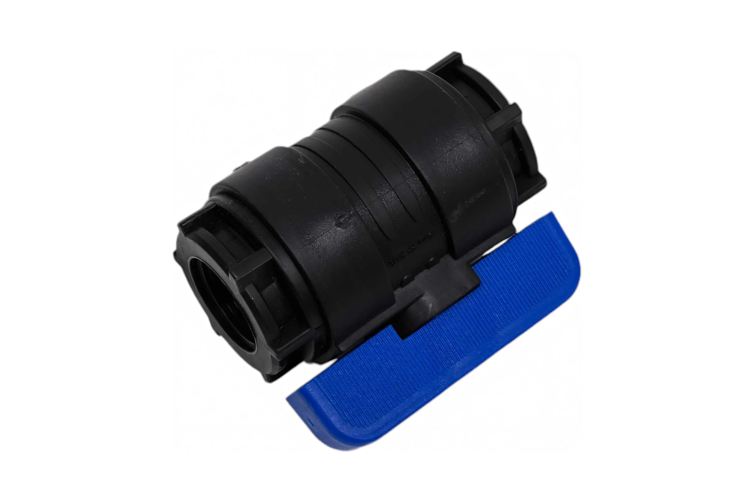 Компрессионный шаровой кран VALFEX ПНД ВН/ВН резьба разборный 3/4"-3/4" Ду16 1210116034034