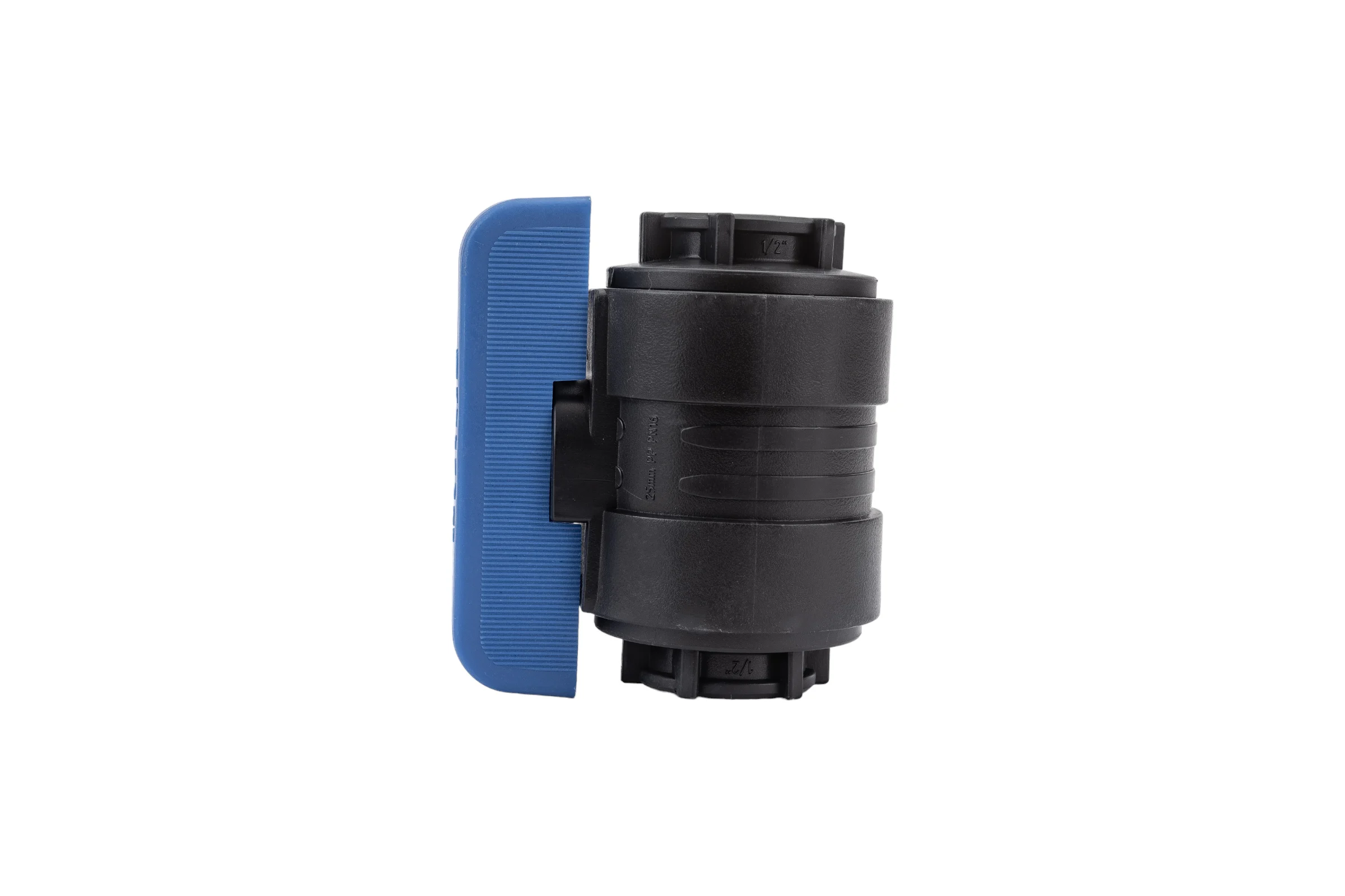 Компрессионный шаровой кран VALFEX ПНД ВН/ВН резьба разборный 1/2"-1/2"Ду20 1210120012012