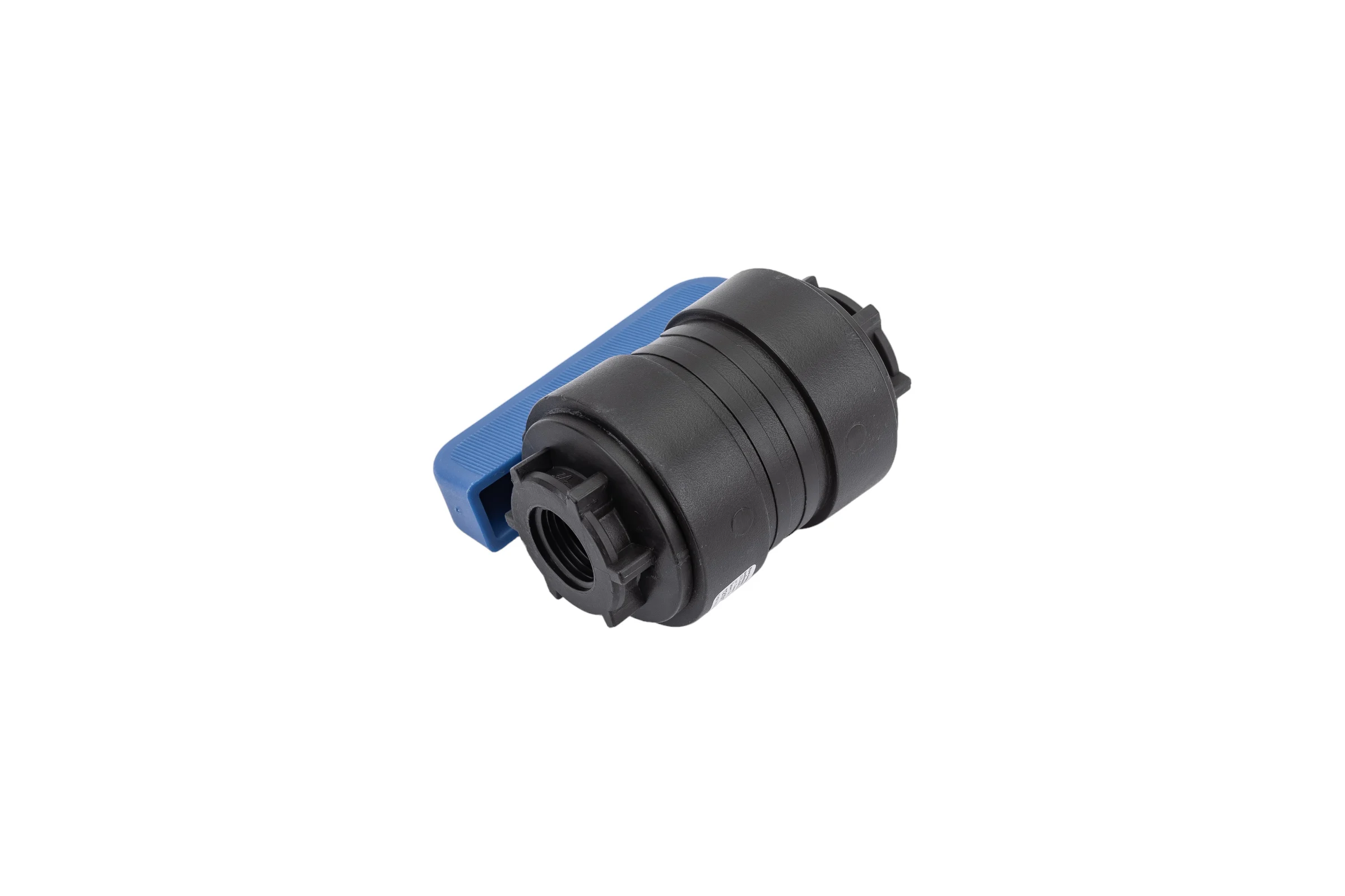Компрессионный шаровой кран VALFEX ПНД ВН/ВН резьба разборный 1/2"-1/2"Ду20 1210120012012