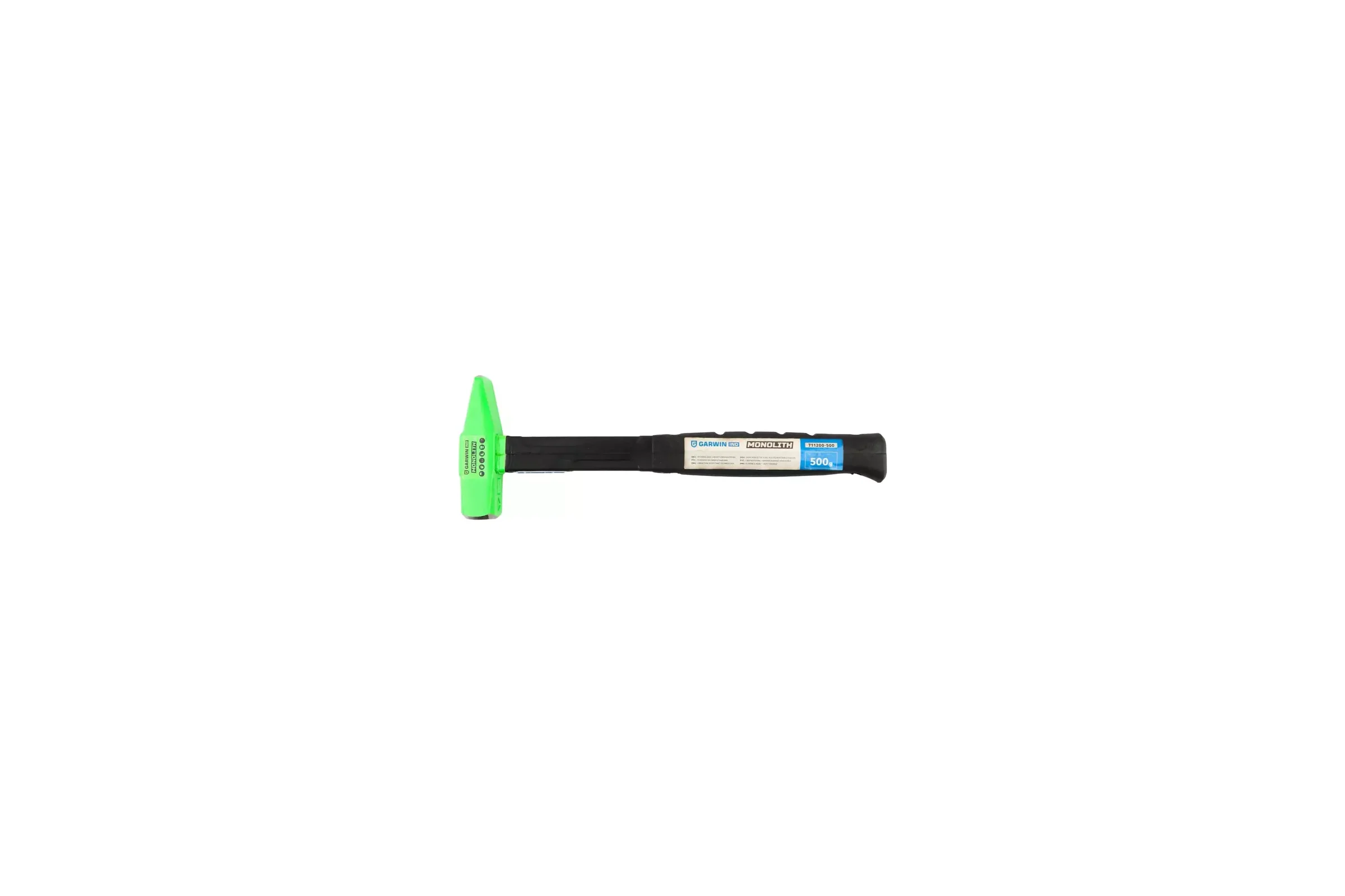 Молоток с обрезиненной рукояткой GARWIN серия MONOLITH, 500 г 711200-500