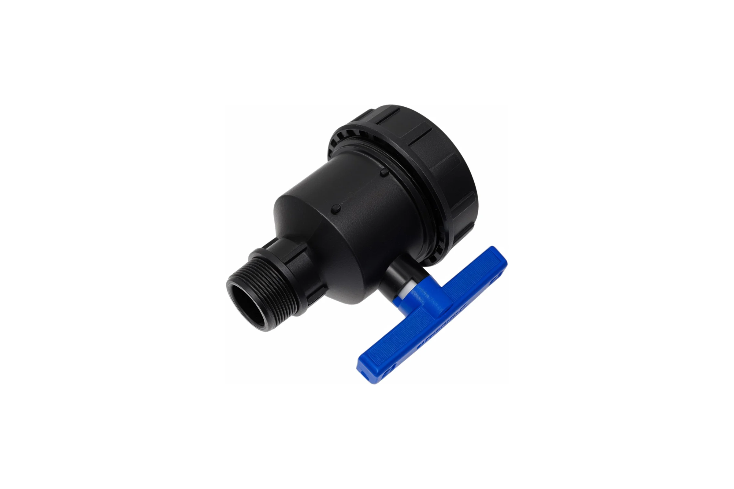 Компрессионный шаровой кран VALFEX ПНД НР/ВН резьба разборный 1 1/2"-2"Ду46 1210012112200