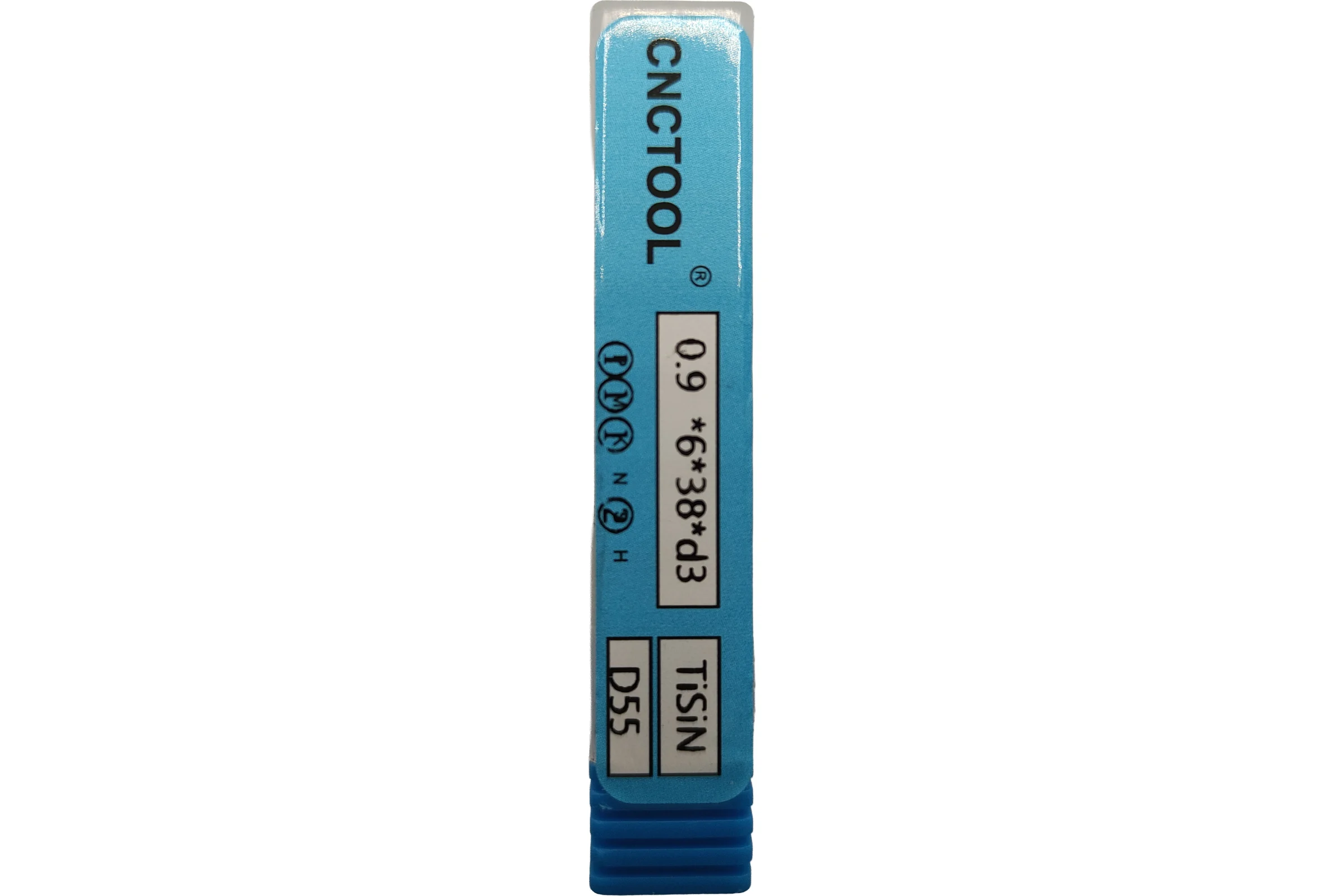 Сверло по металлу твердосплавное VHM CNCTOOL 0.9х6х38, хв.3  D55-TiSiN 181638