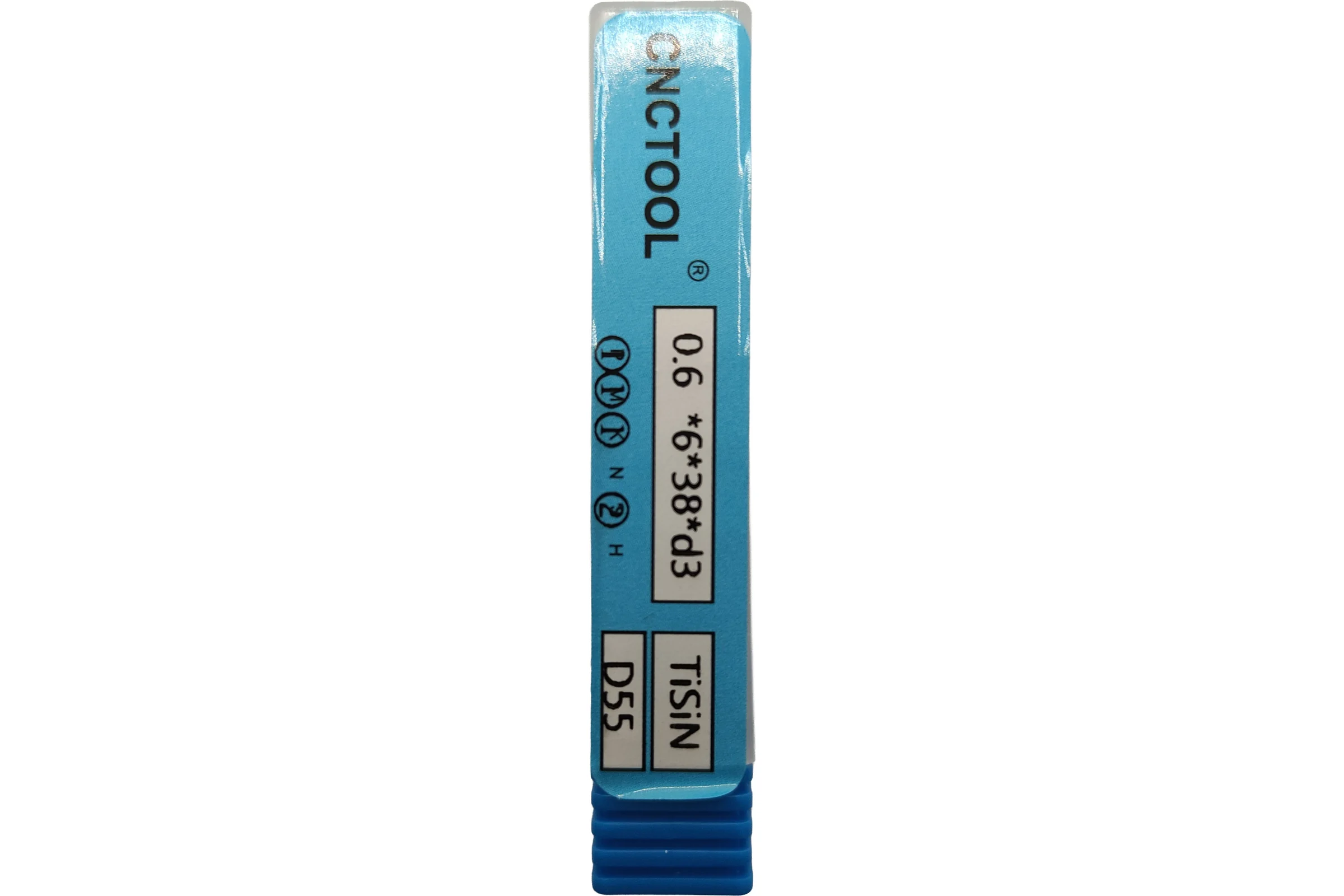 Сверло по металлу твердосплавное VHM CNCTOOL 0.6х6х38, хв.3  D55-TiSiN 180226