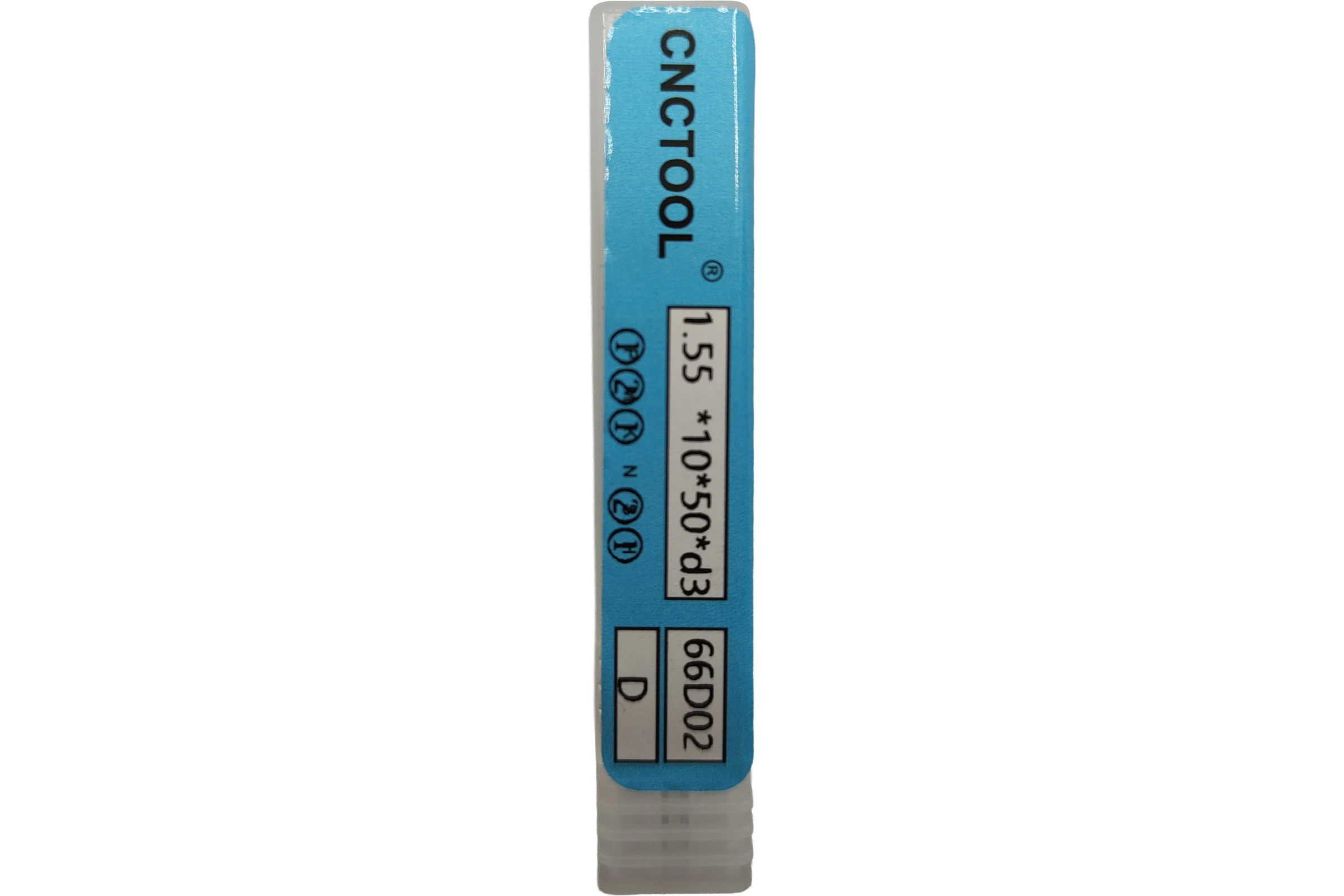 Сверло по металлу твердосплавное CNCTOOL VHM 1.55х10х50, хв.3  D-66D02 (кр.N) 183088