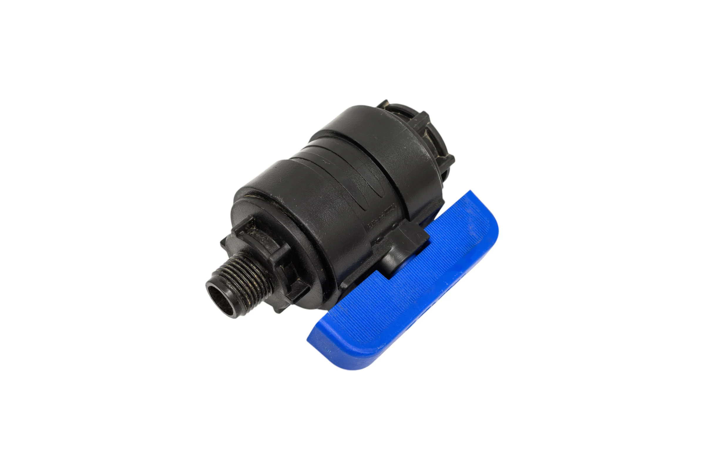 Компрессионный шаровой кран VALFEX ПНД НР/ВН резьба разборный 1/2"-3/4"Ду20 1210020012034