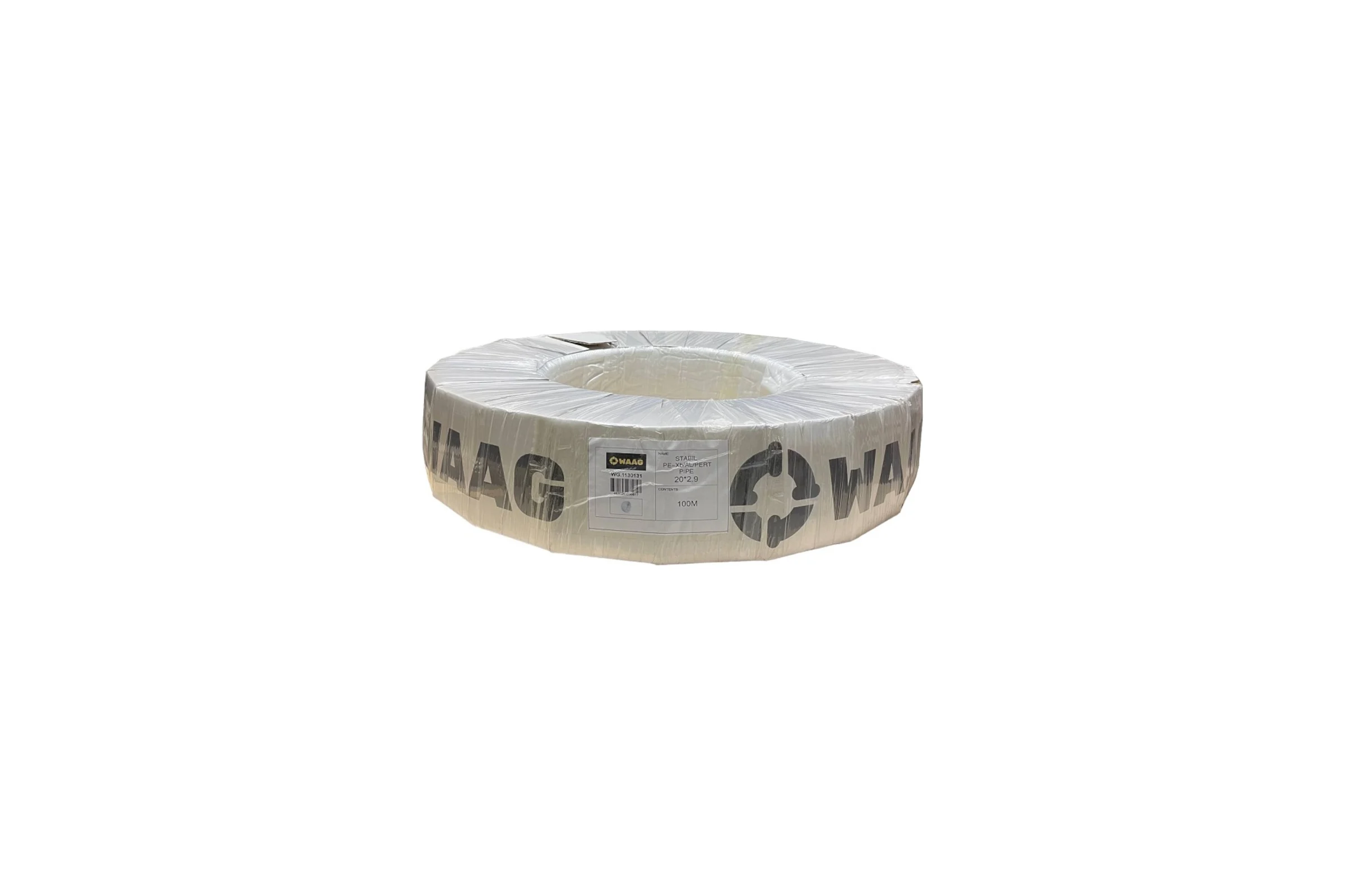 Труба из сшитого полиэтилена WAAG Stabil DN20 x 2,9 PN10 (бухта 100 м) PE-Xb / Al / PE-RT, WG.1130131