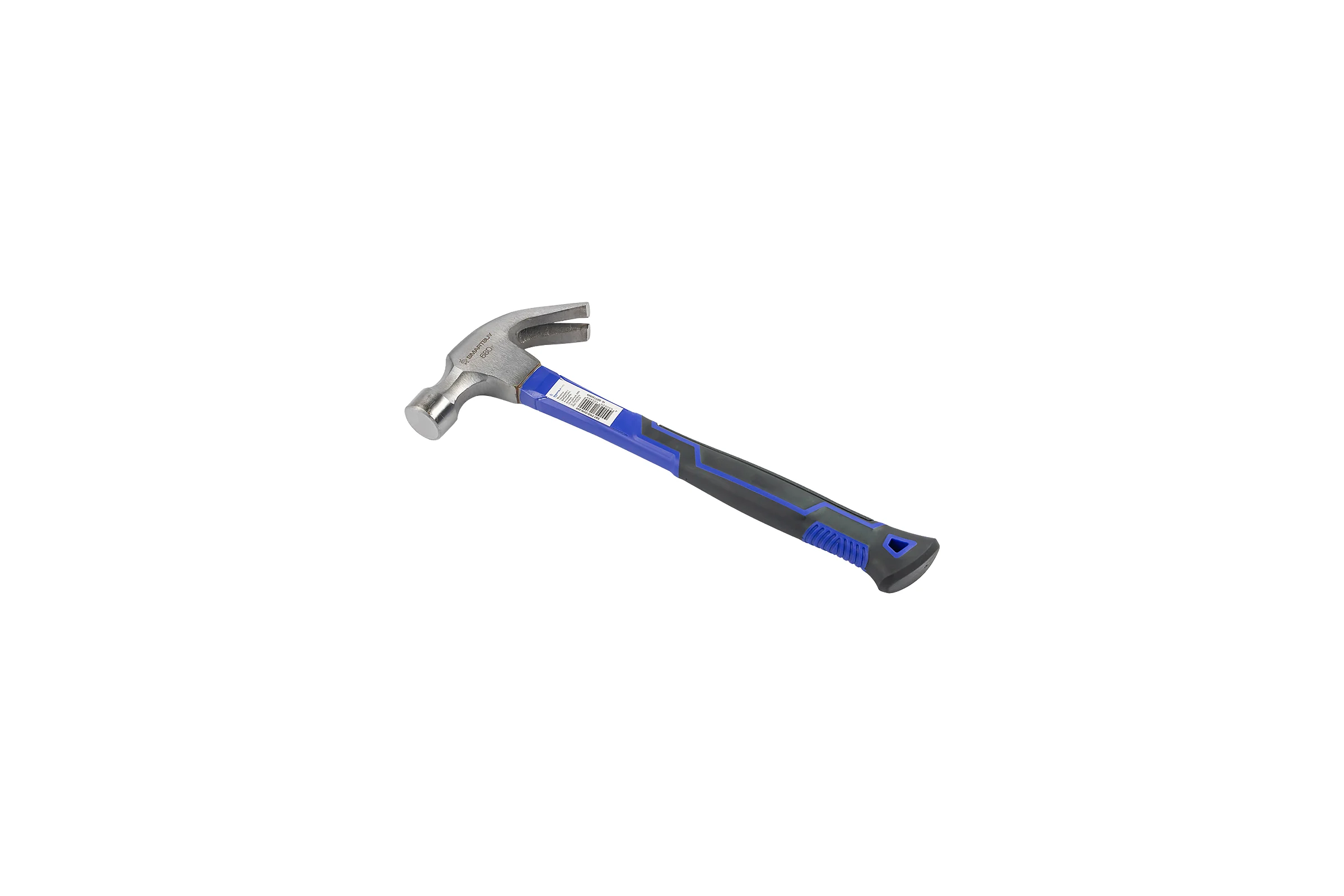 Молоток гвоздодер с фибергласс. антивибр. ручкой Smartbuy, слесарный, 680 гр, PRO TOOLS SBT-PRO-GHN-680