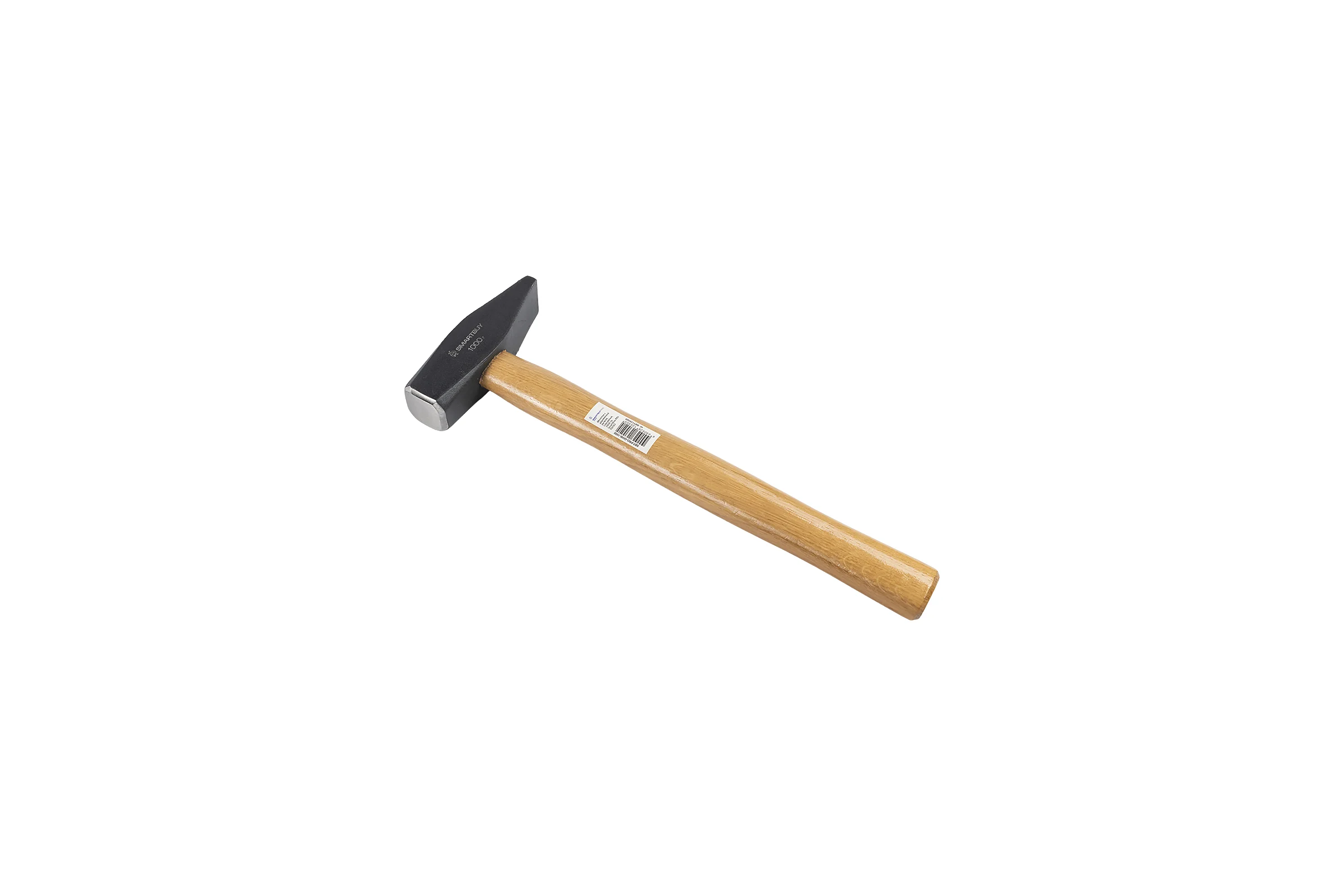 Молоток с деревянной ручкой Smartbuy, слесарный, 1000 гр, PRO TOOLS () SBT-PRO-GHW-1000