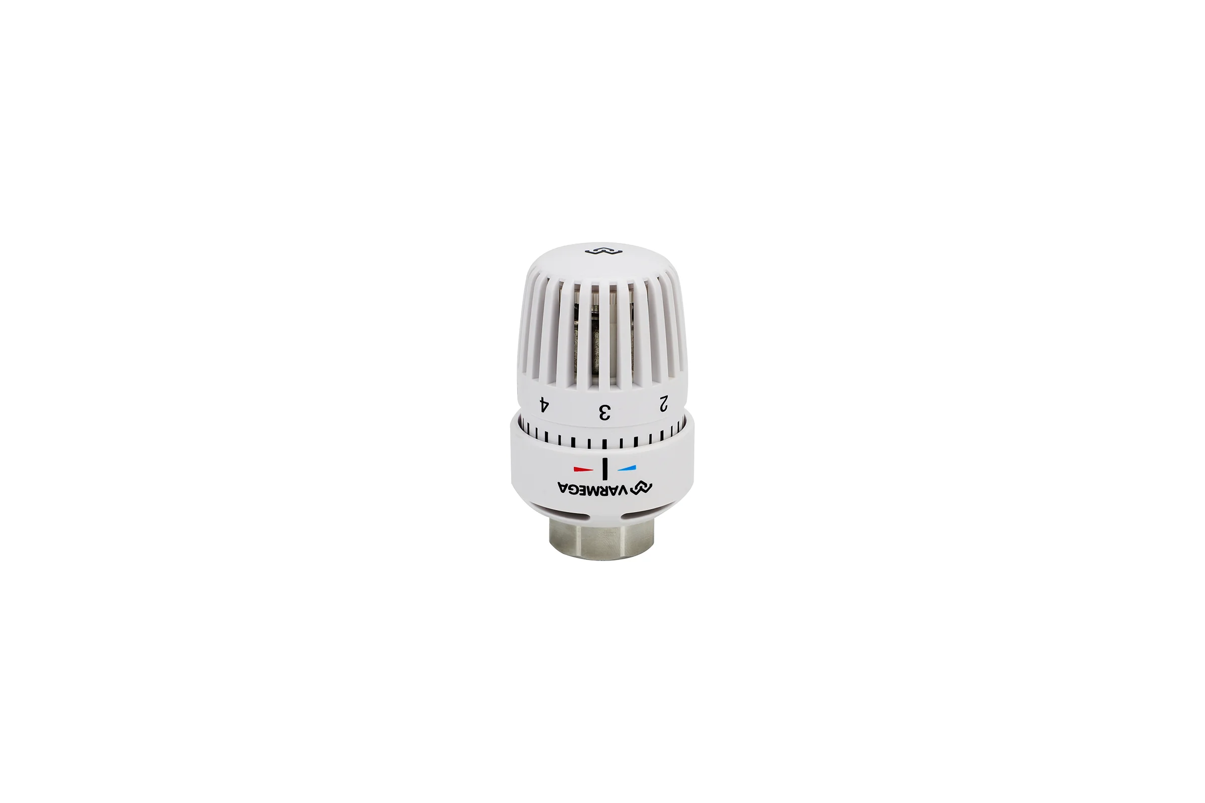 Термостатическая головка жидкостная белая Varmega M30х1.5 VM11001