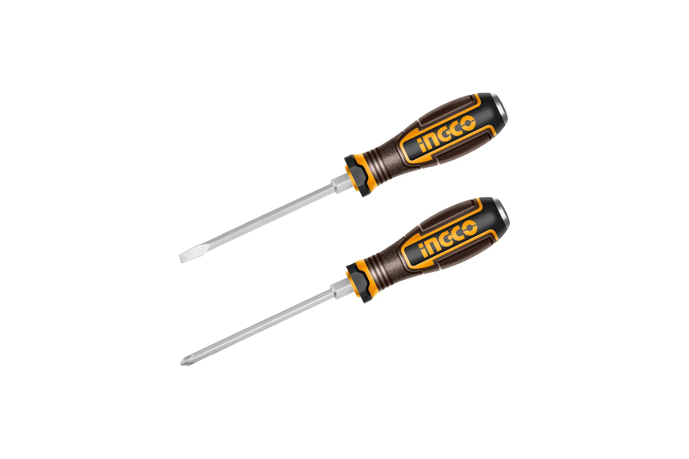 Набор ударных отверток INGCO 2 шт (6/30) INDUSTRIAL HGTST0208