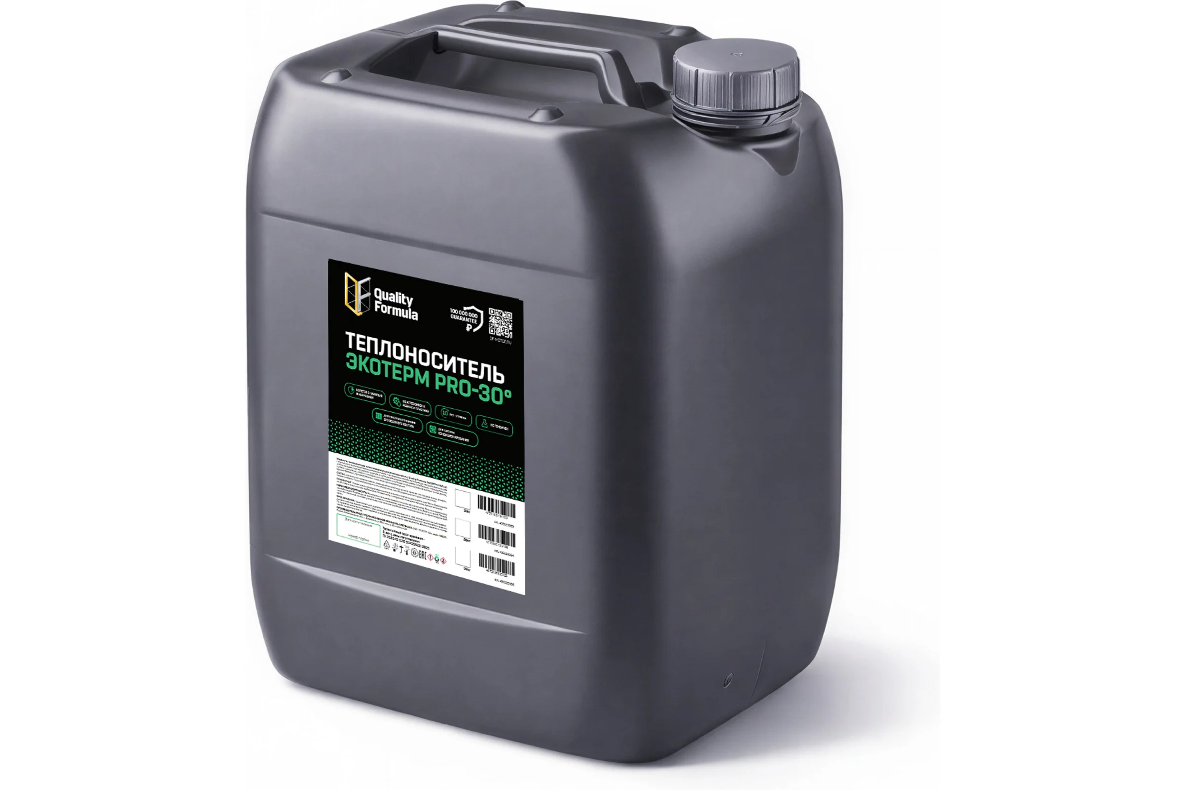 Теплоноситель Quality Formula ОЖ ЭКОТЕРМ PRO-30 20 л 430120364