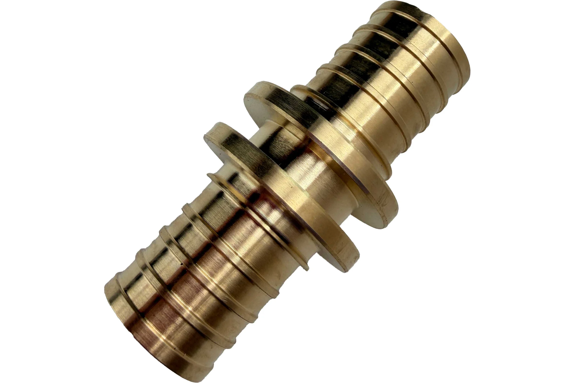 Муфта для PE-X труб РОС аксиальная латунь Дн 32  (130-1249) R0345109