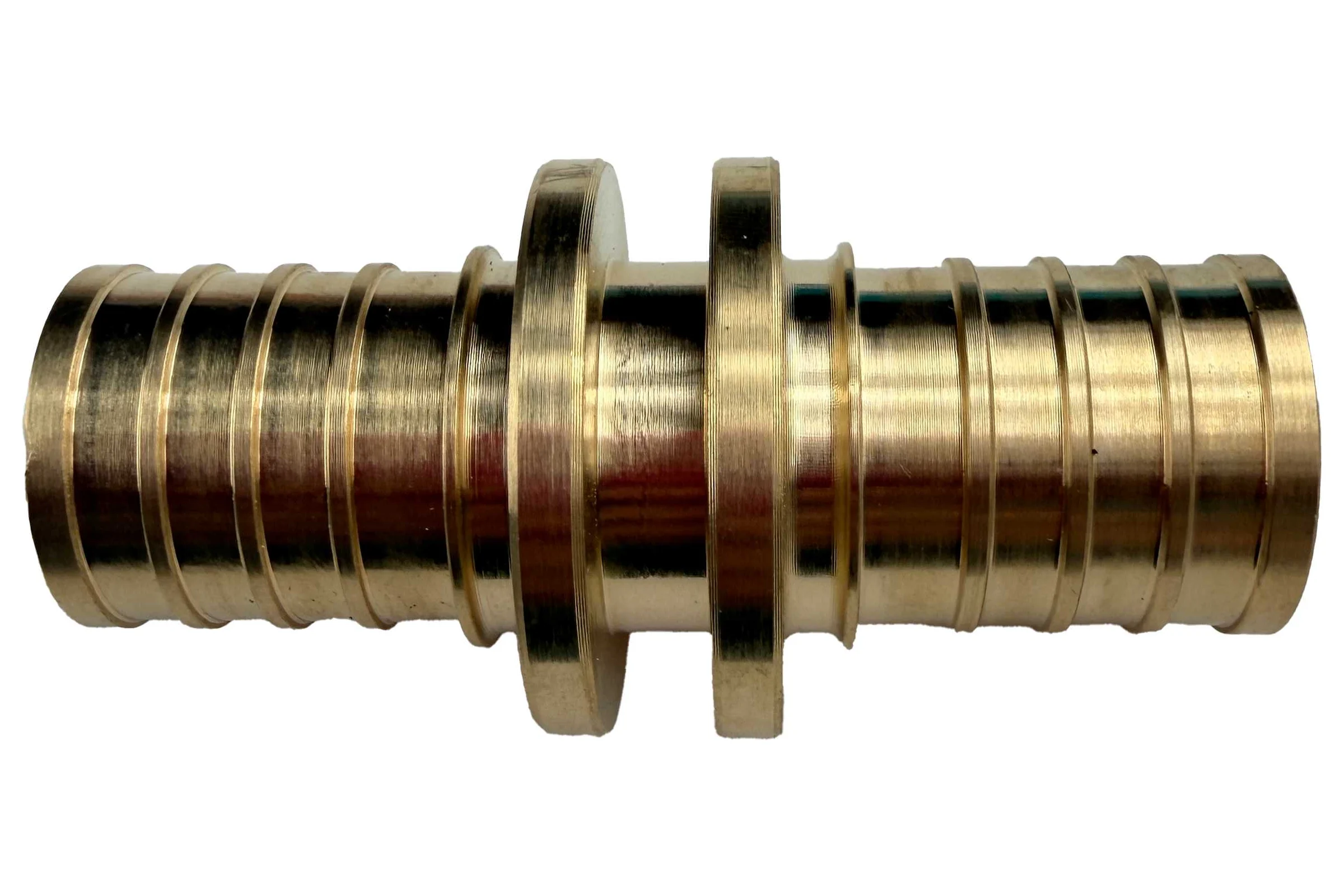 Муфта для PE-X труб РОС аксиальная латунь Дн 32  (130-1249) R0345109