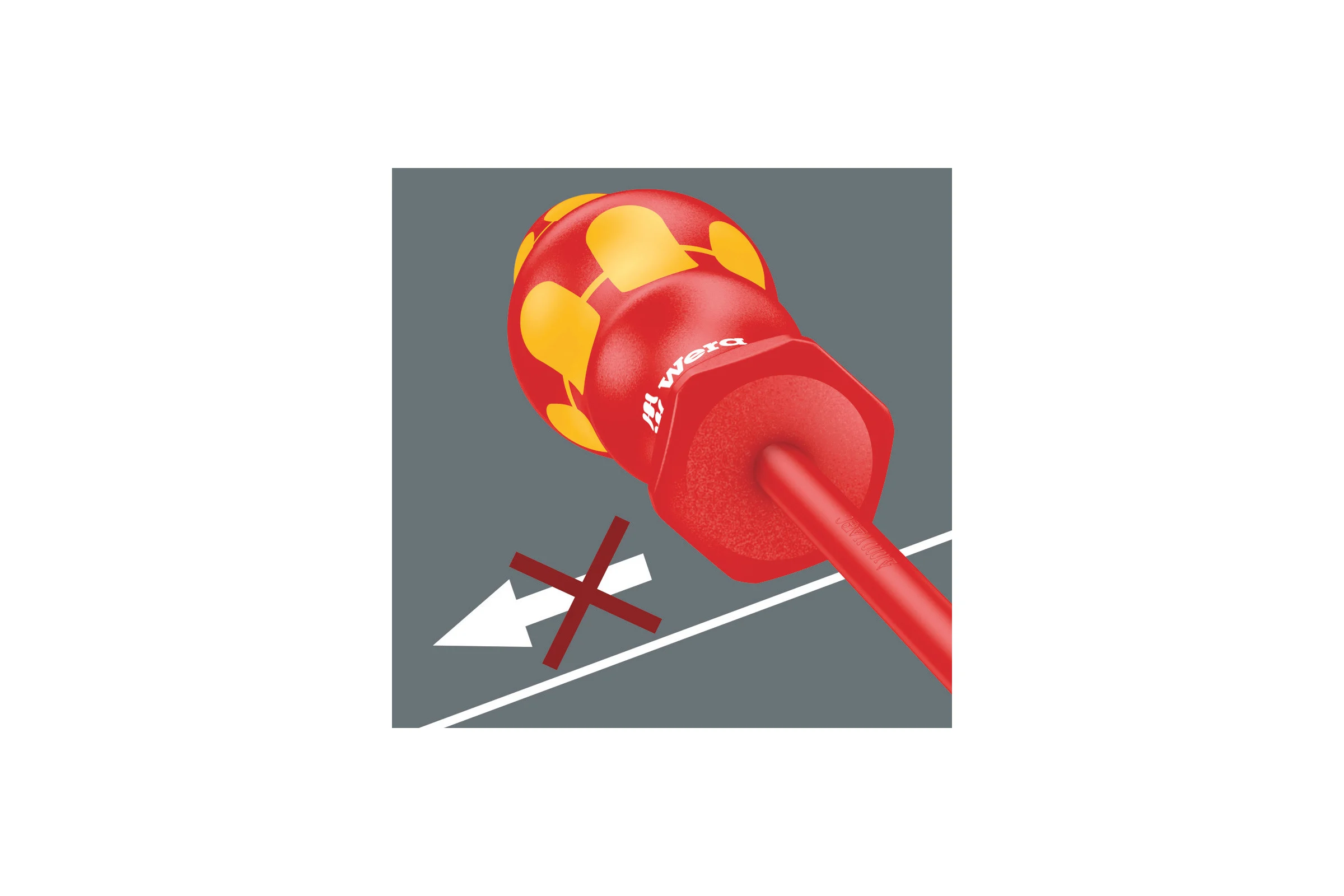Набор отвёрток диэлектрических WERA TORX VDE 167 i/6 6 пр., TX 8-9-10-15-20-25 WE-133356