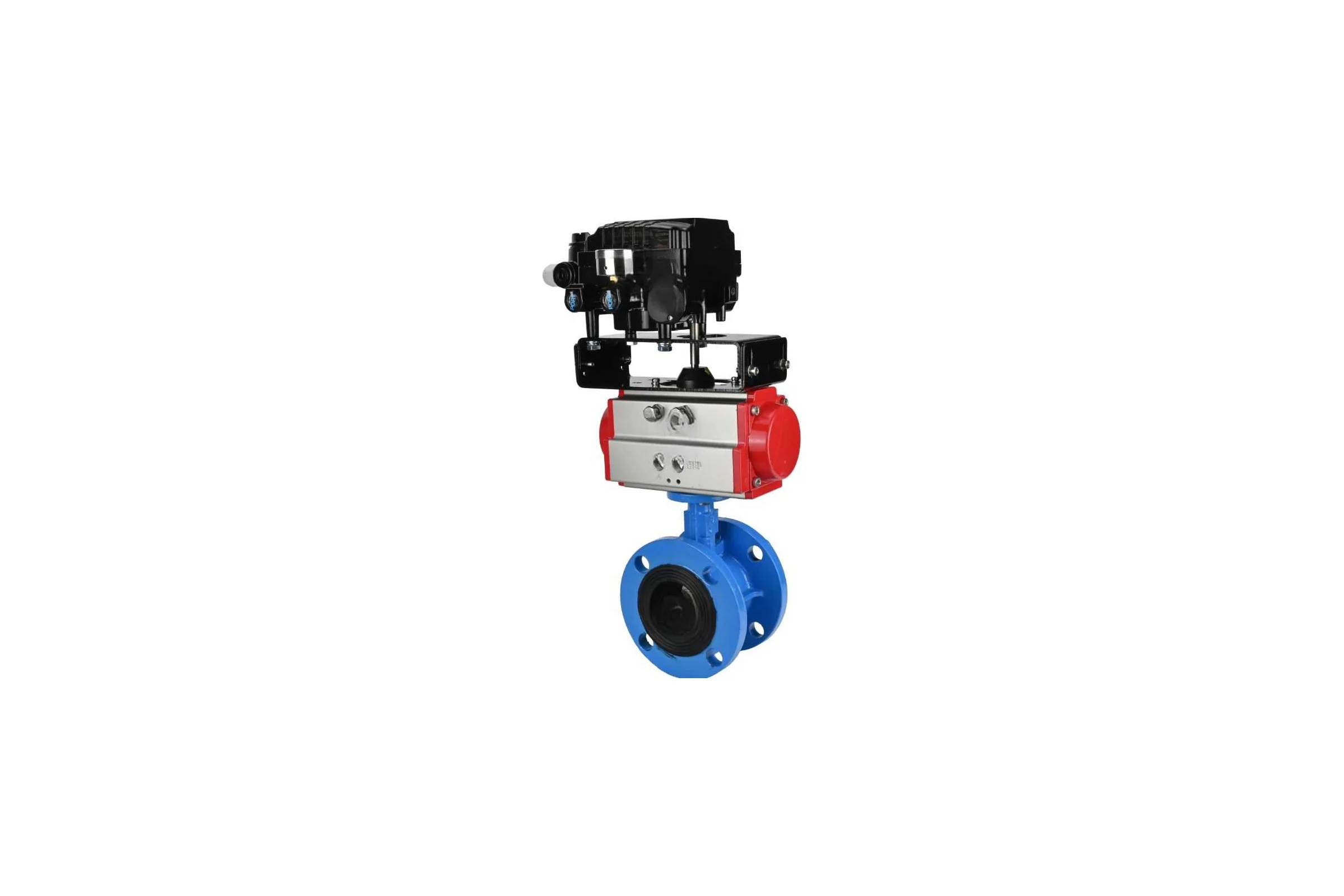 Затвор дисковый поворотный DN.ru GGG40-GGG40-EPDM-2W-H Ду125 Ру16 фланц. EPDM, пн.привод DA-130, позиц. EPRP1-NU-0-08, руч.дубл. HDM-1 D050-90858