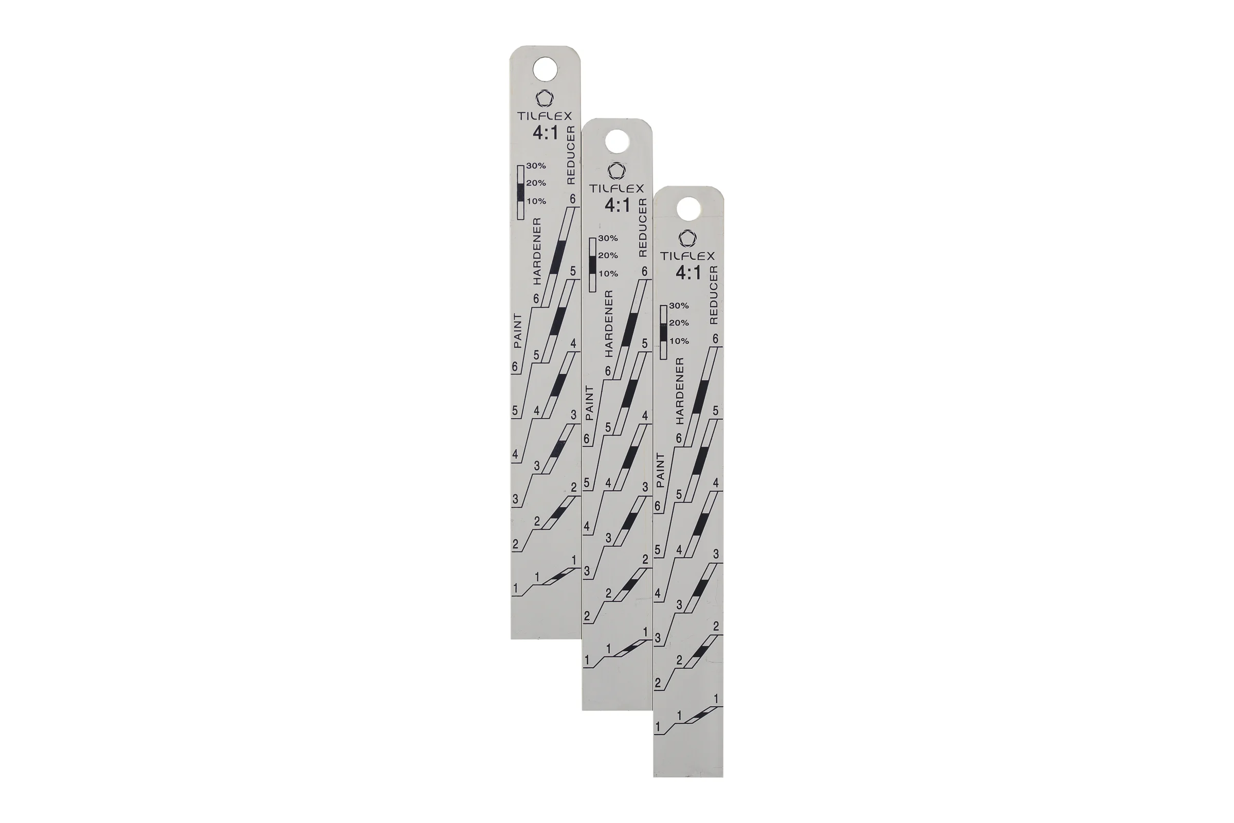 Линейки мерные TILFLEX 200 mm/350 mm (набор - 2 шт.) TL89KIT