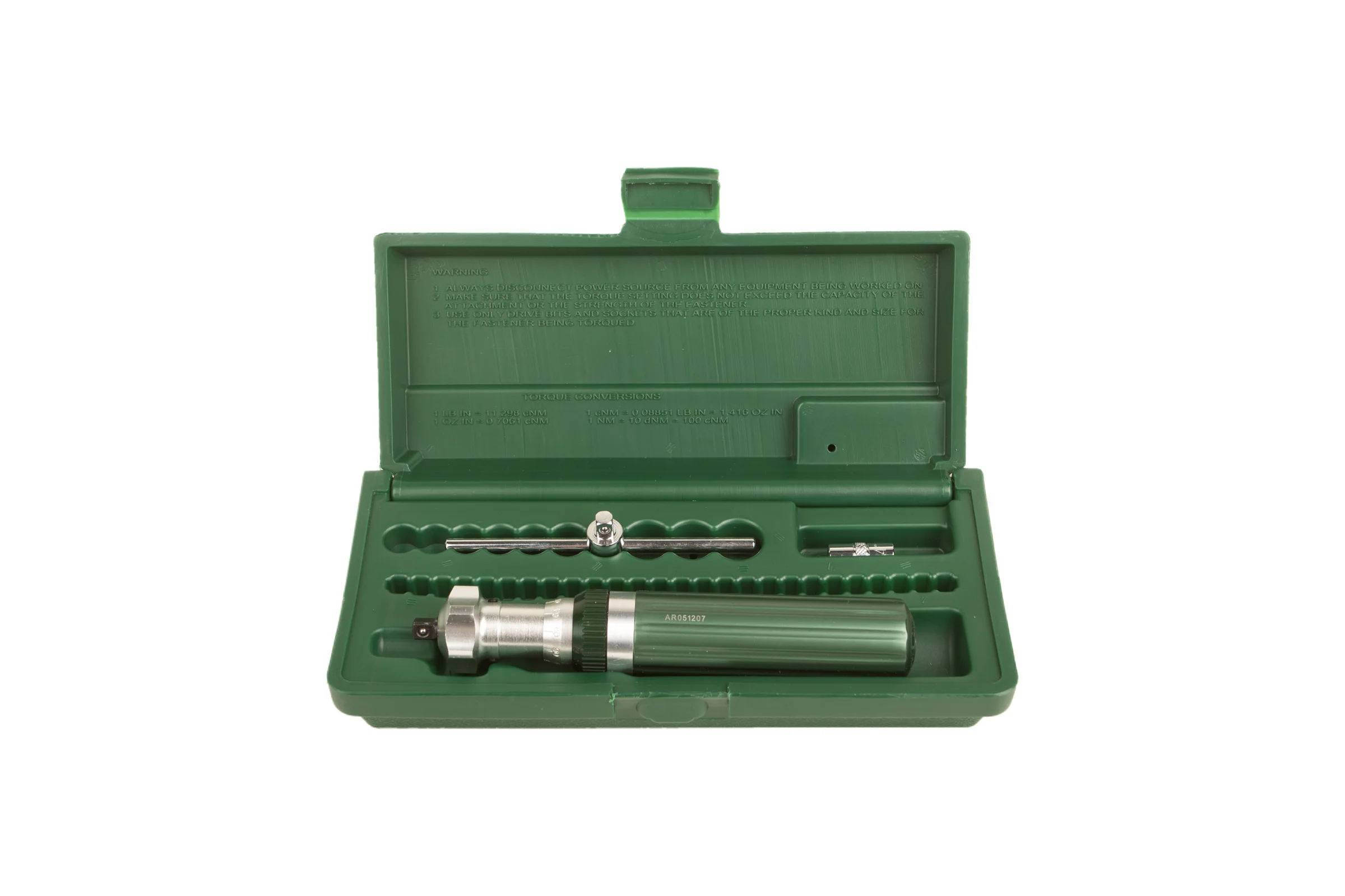 Отвертка динамометрическая GARWIN 1/4, 2-8 Нм 506011-2-8-14