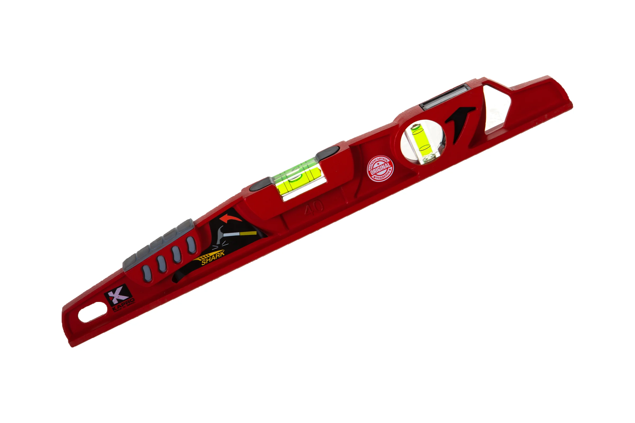 Уровень PLUMBSITE SHARK 40 см KAPRO 920-10-40