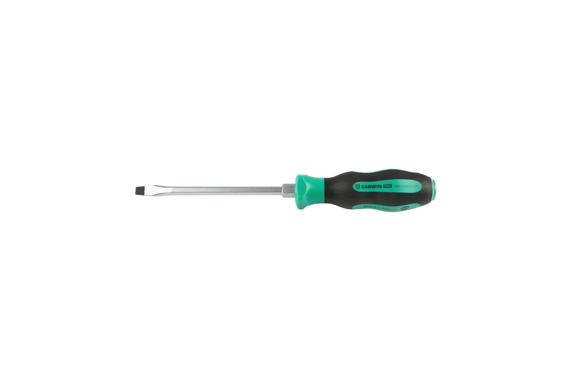 Отвертка усиленная цельнометаллическая GARWIN SL6.5, 125 мм 634145-SL6,5*125