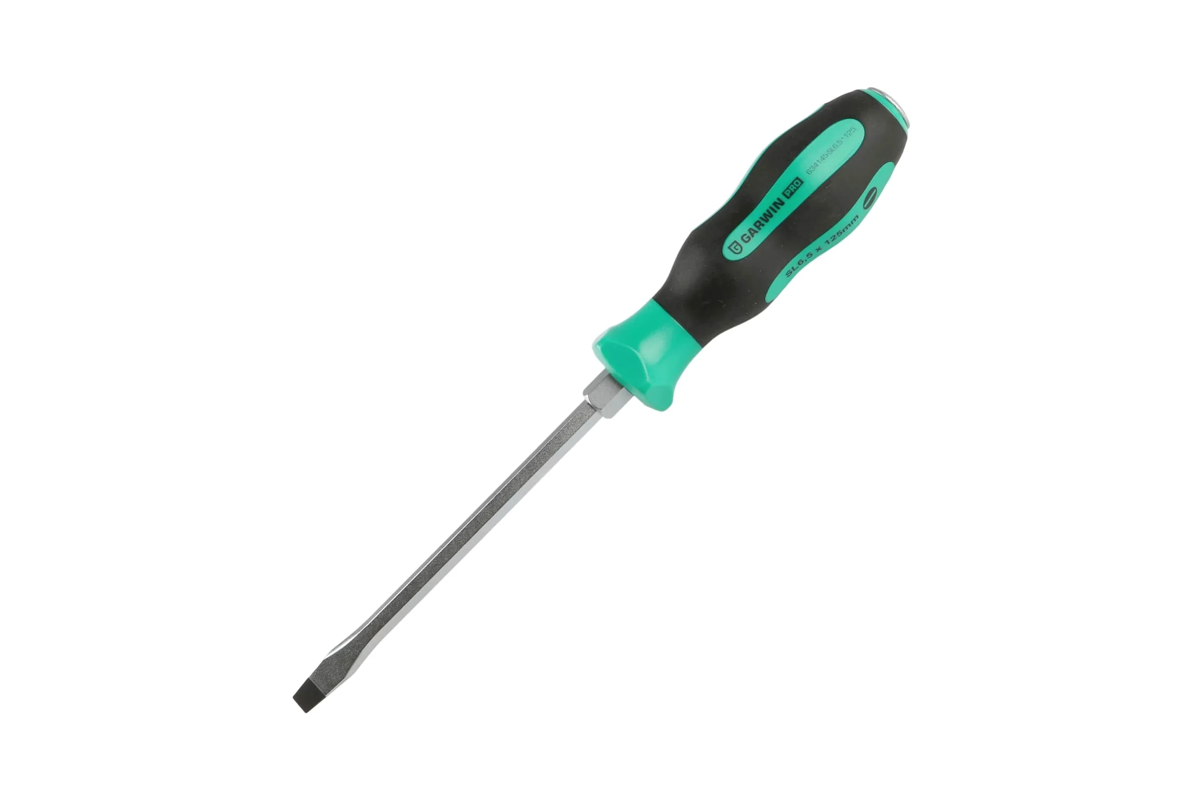 Отвертка усиленная цельнометаллическая GARWIN SL6.5, 125 мм 634145-SL6,5*125