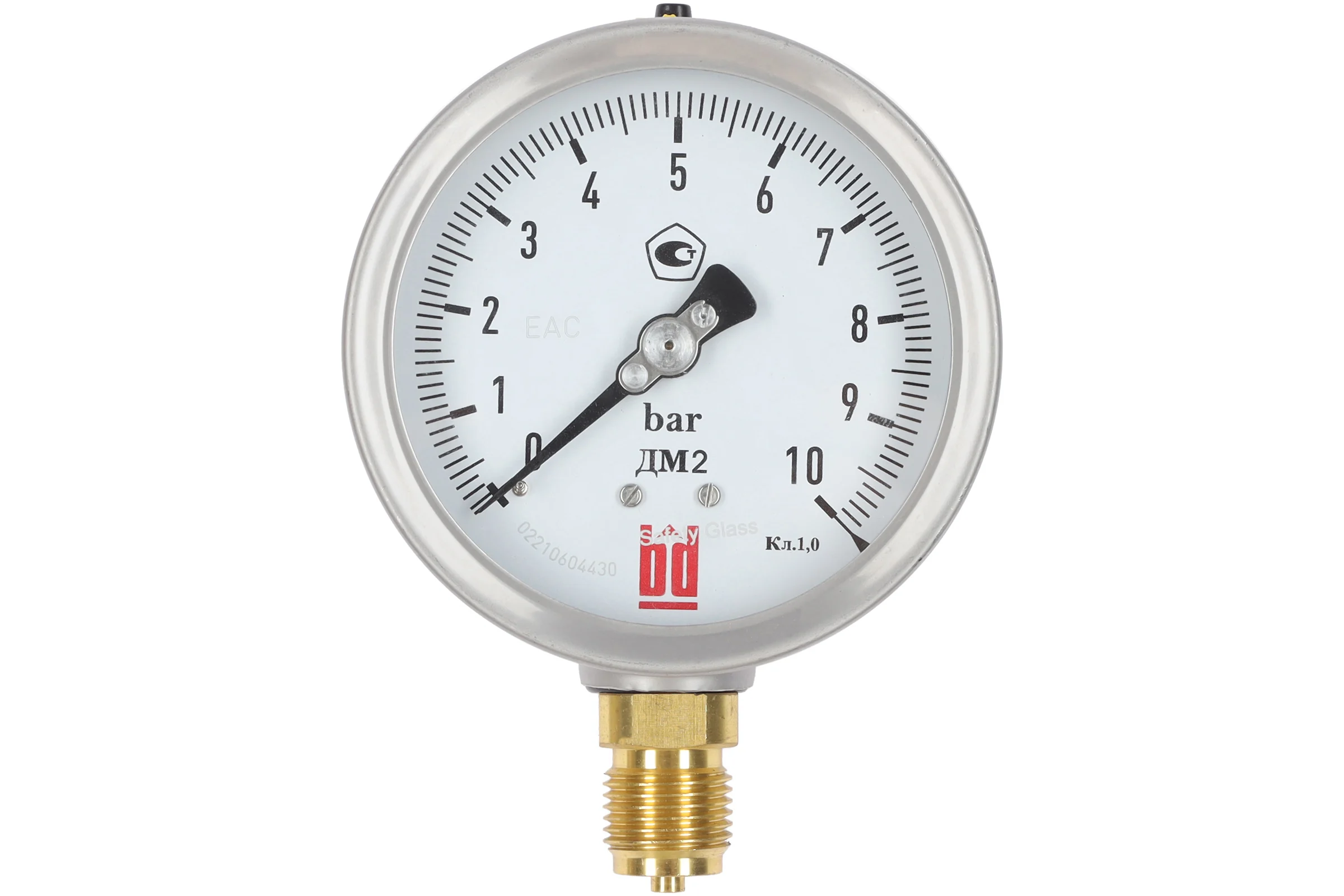 Манометр BD ДМ 2 100 Р (0-600) кгс/см2, кл.1,0, М20х1,5 125111154039