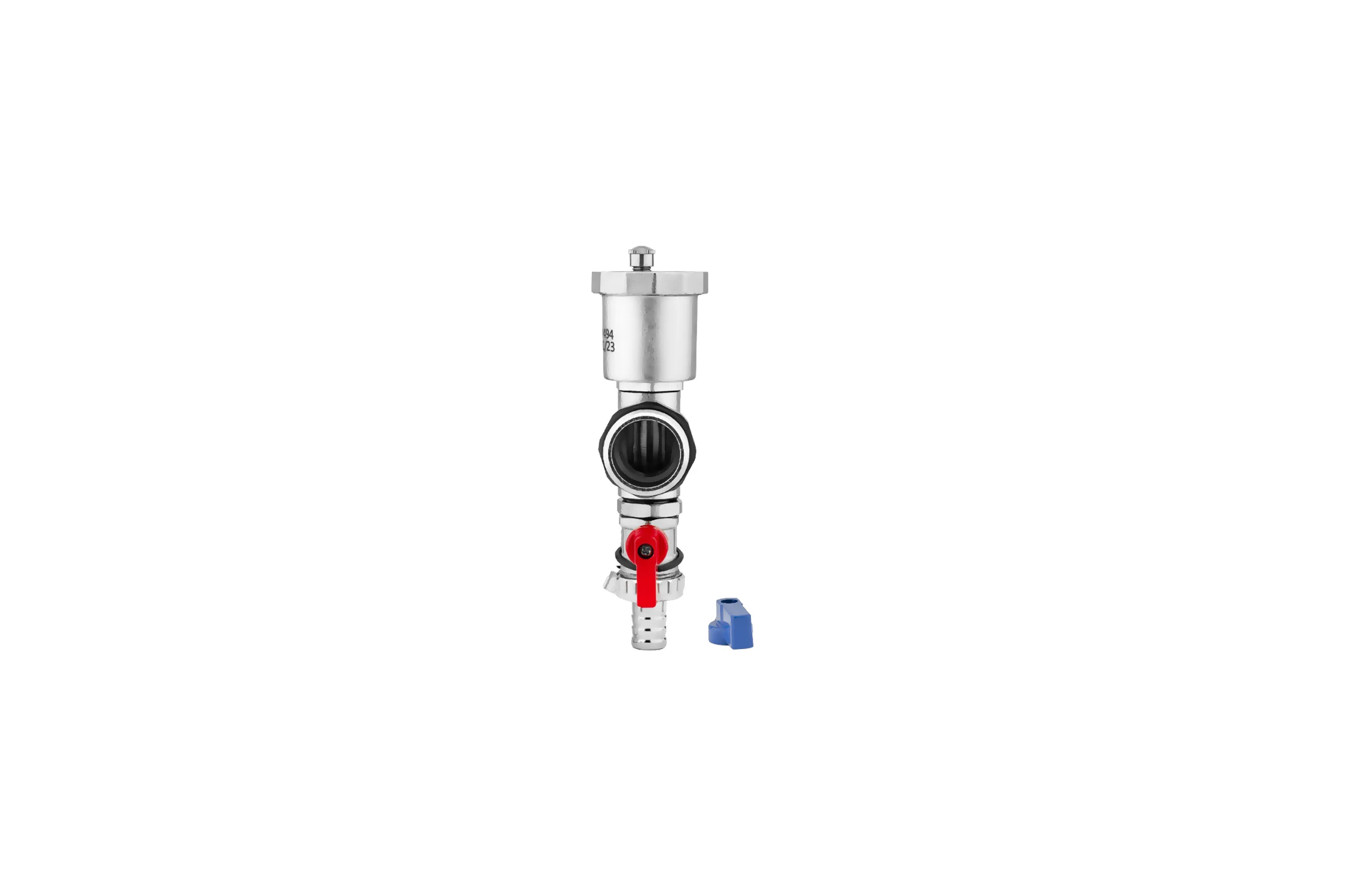 Тройник коллекторный с воздухоотводчиком и дренажным краном PROFACTOR 3/4 PF MB 813RB