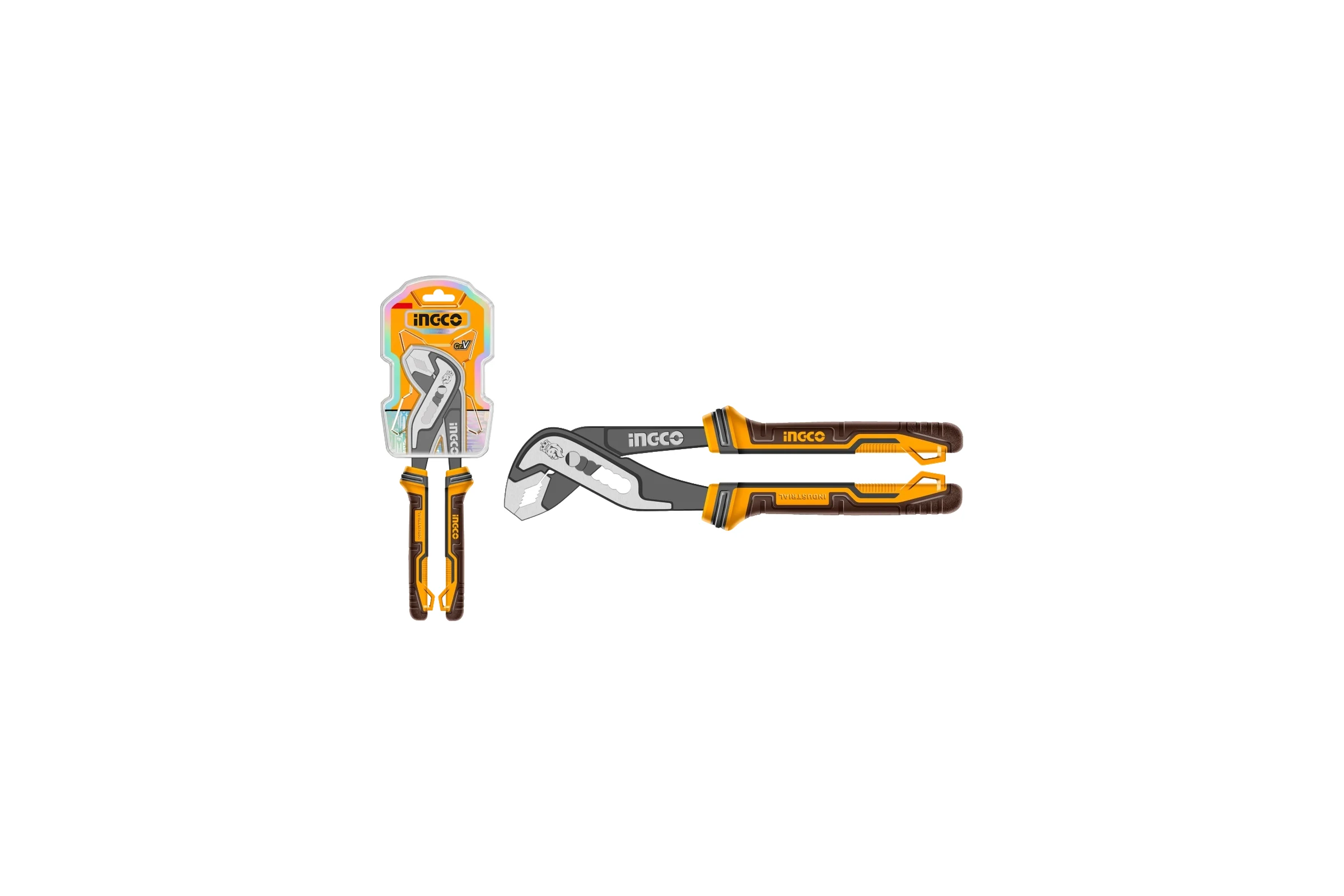 Клещи переставные INGCO 200 мм (6/36) INDUSTRIAL,, шт HPP28208