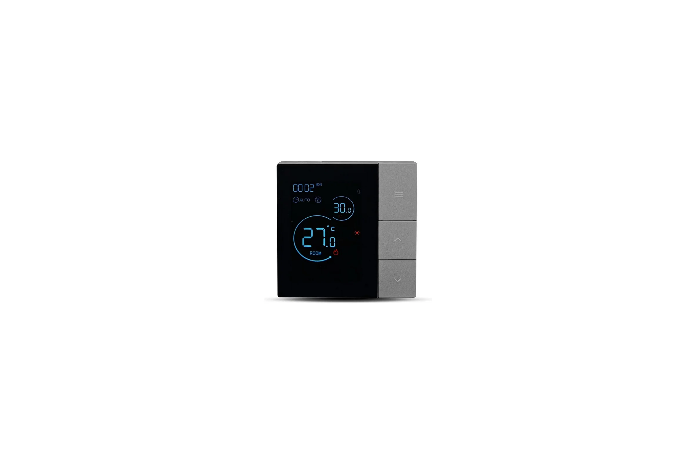 Терморегулятор теплого пола STOUT STE-3003-211732 16А, черный с кнопками RG0094NU9A5FH3