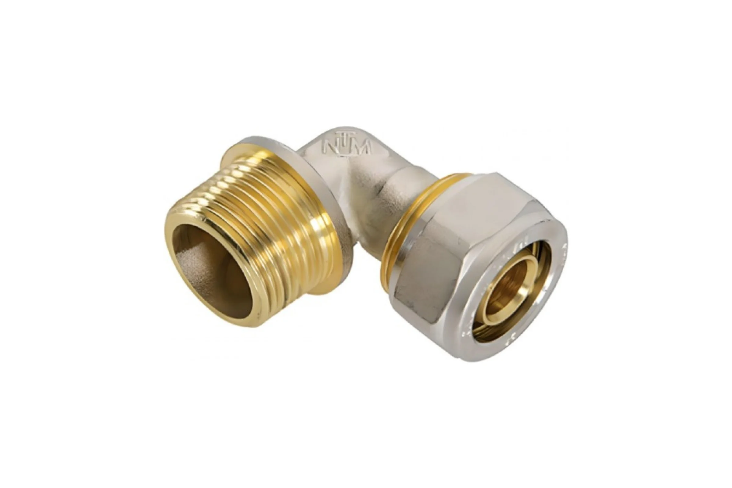 Уголок ViEiR 90 26x3/4 с наружной резьбой для металлопластиковых труб MPLM264 (V)