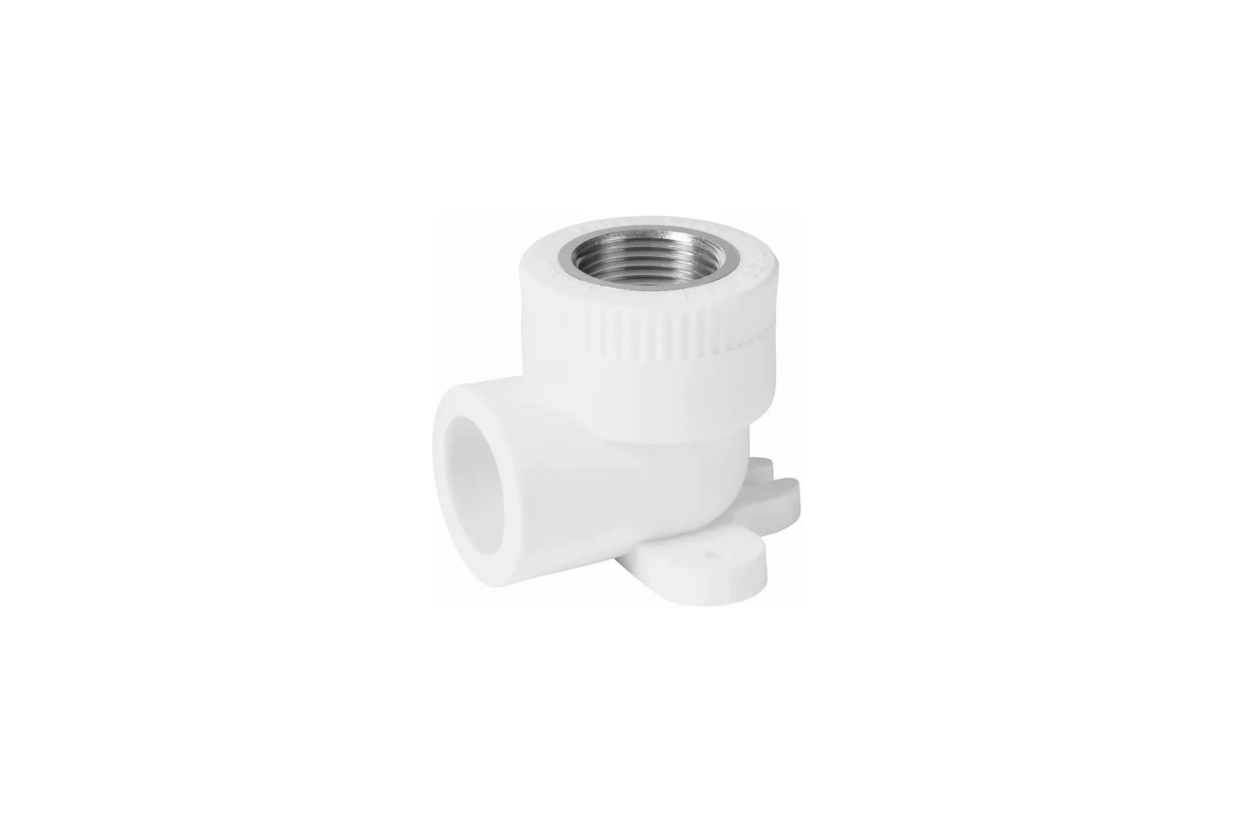 Уголок ViEiR 4 шт, 90° 20×3/4F, полипропиленовый, с креплением VER204LFC (V)
