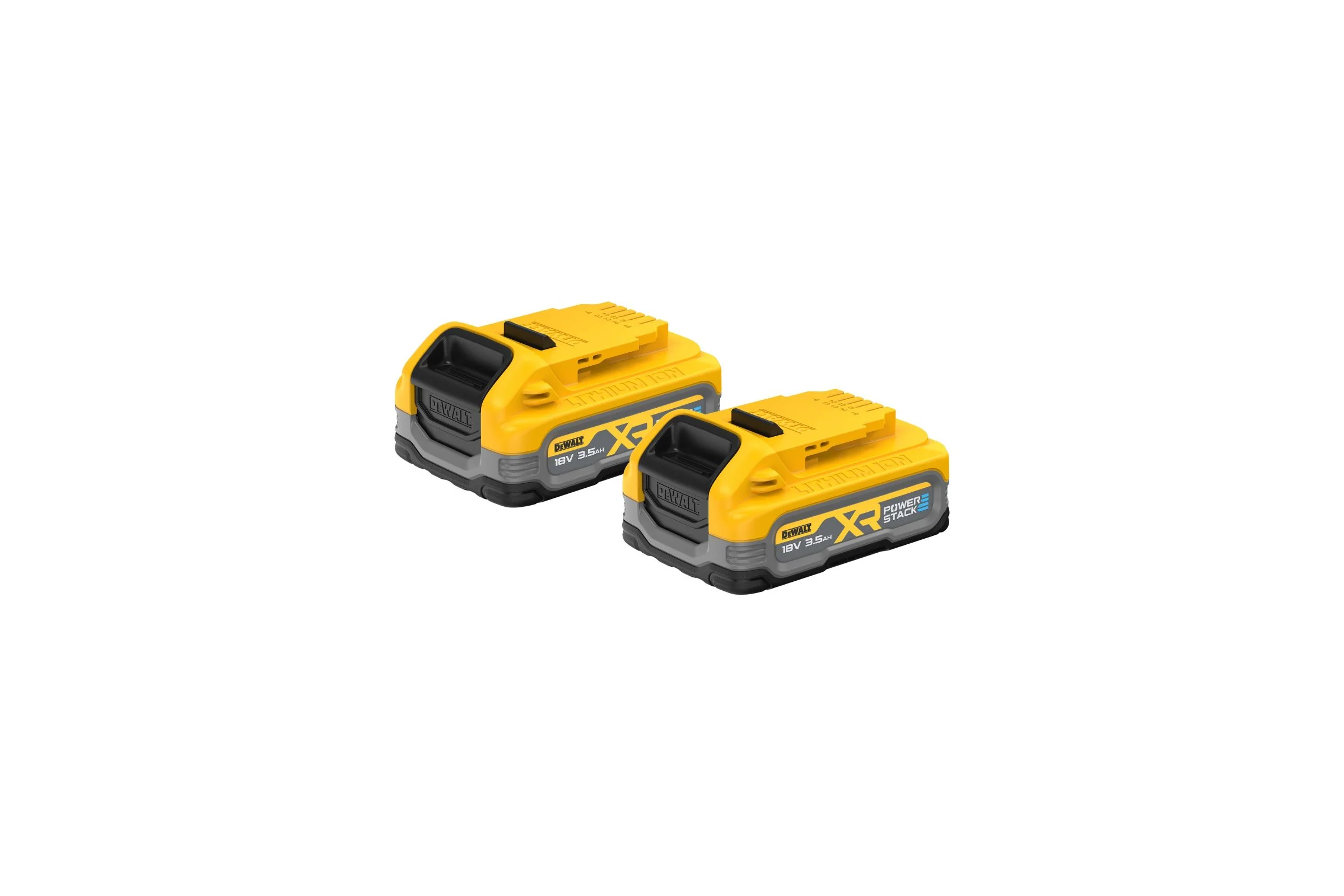 Аккумулятор DEWALT POWERSTACK, Li-Ion, 18 В, 3.5 Ач, 2 шт. DCBP318S2-XJ