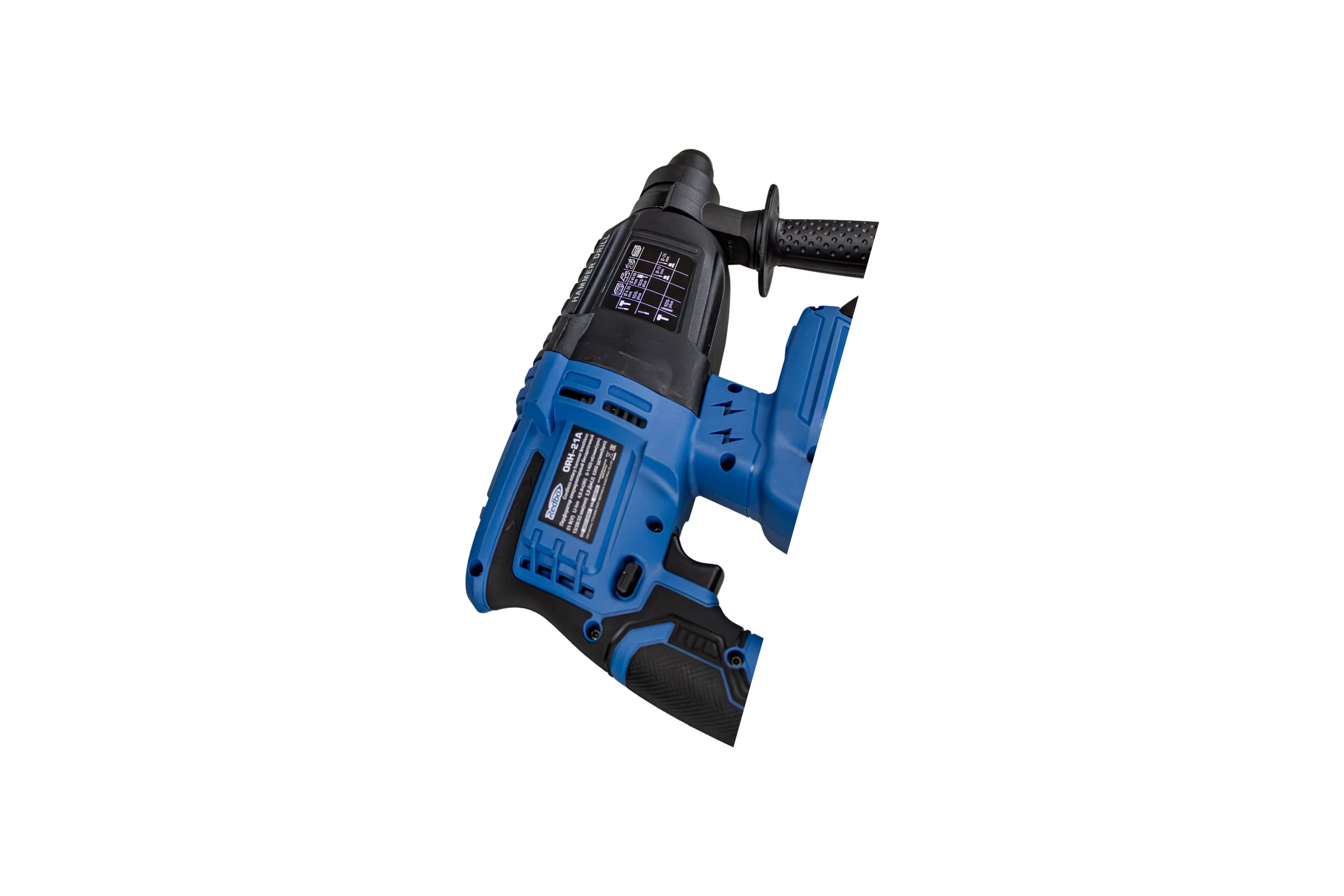 Перфоратор аккумуляторный бесщеточный Redbo ORH-21A (21В Li-on 1х4,0Ач; 2,8Дж; 6300уд/мин; SDS-plus) 53897
