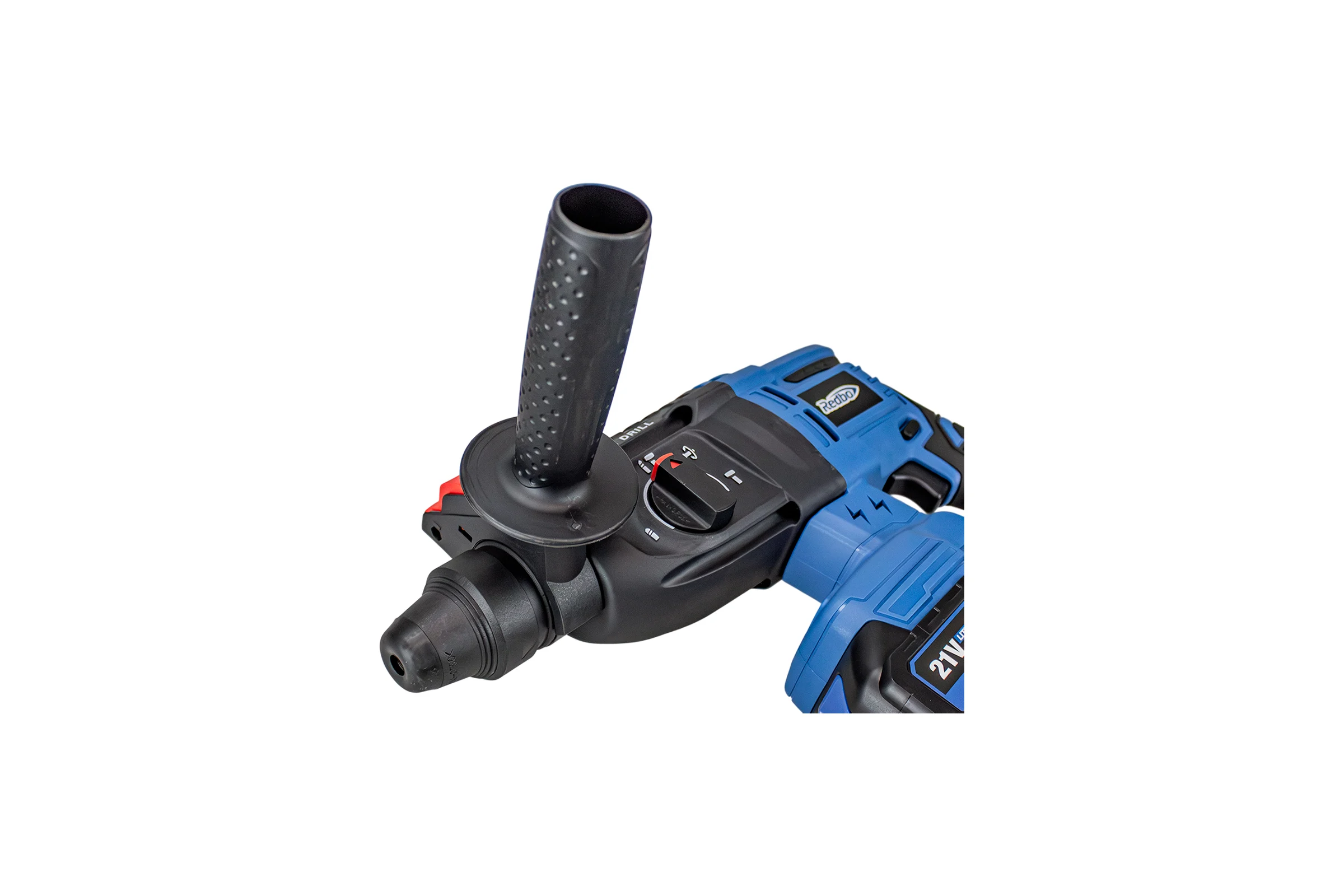 Перфоратор аккумуляторный бесщеточный Redbo ORH-21A (21В Li-on 1х4,0Ач; 2,8Дж; 6300уд/мин; SDS-plus) 53897