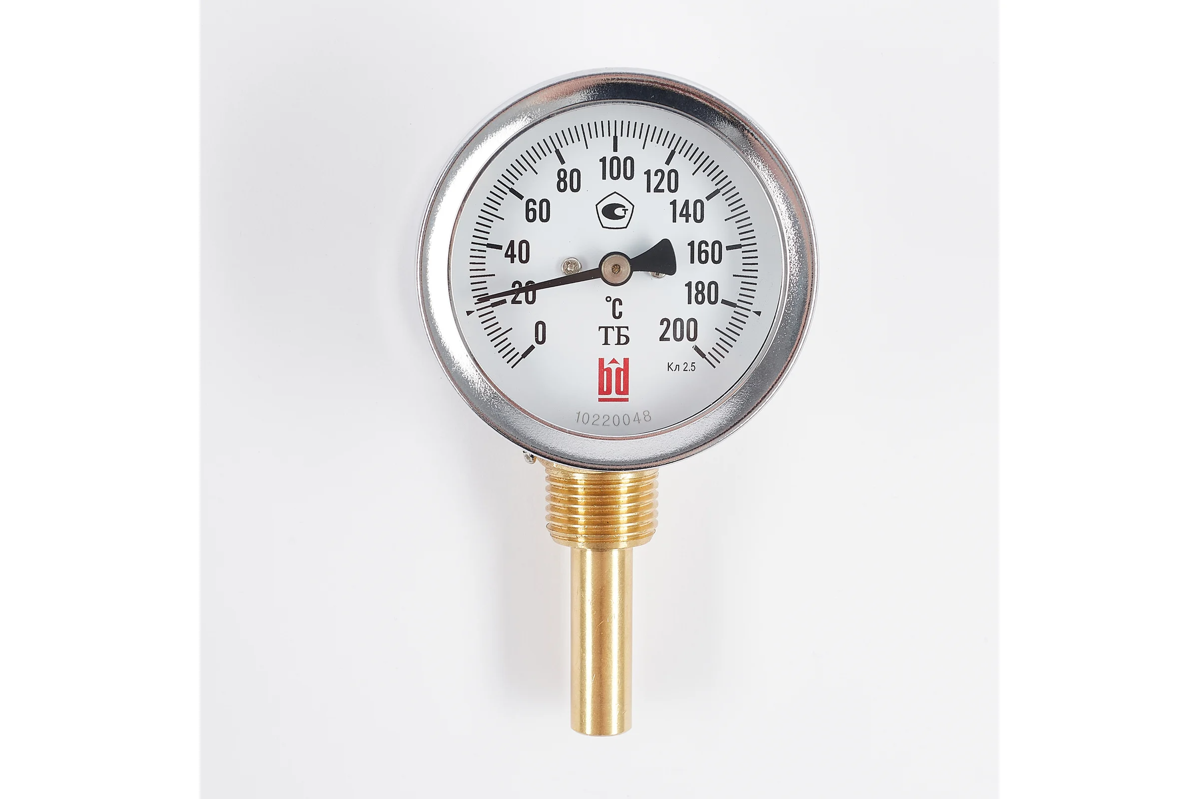 Биметаллический термометр BD ТБ 100Р/64 (0-300 °C), G 1/2, 1,5 рос, 51512161123