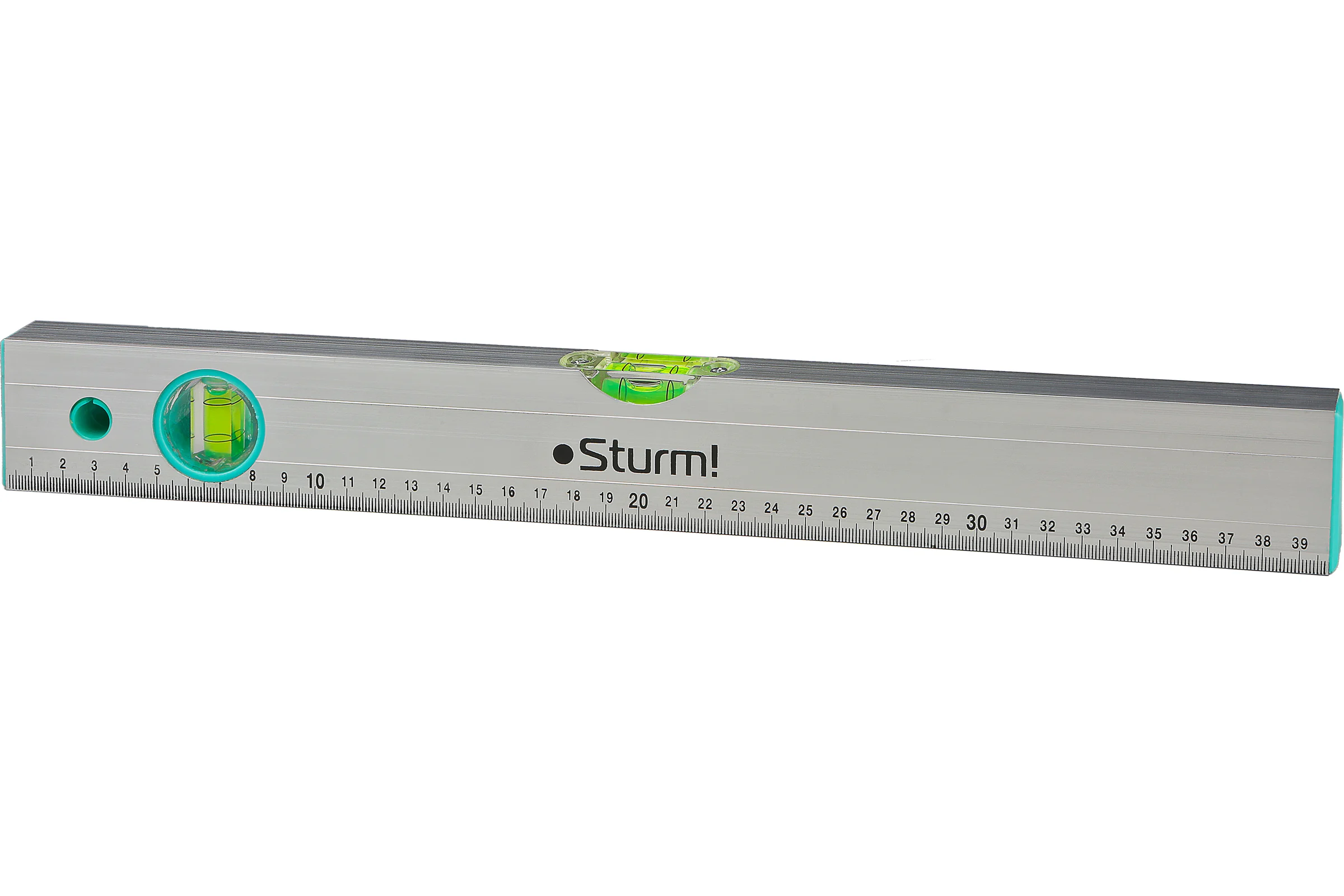 Уровень строительный Sturm, 400 мм, 2 глазка, точность 1 мм/м 2015-07-0400SP
