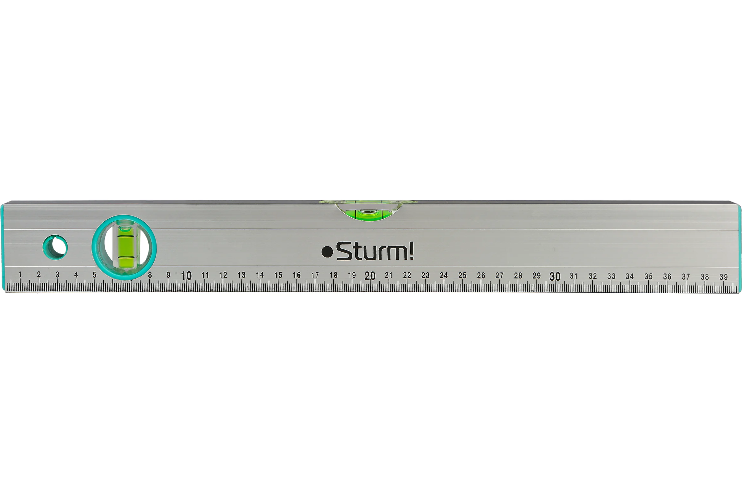 Уровень строительный Sturm, 400 мм, 2 глазка, точность 1 мм/м 2015-07-0400SP