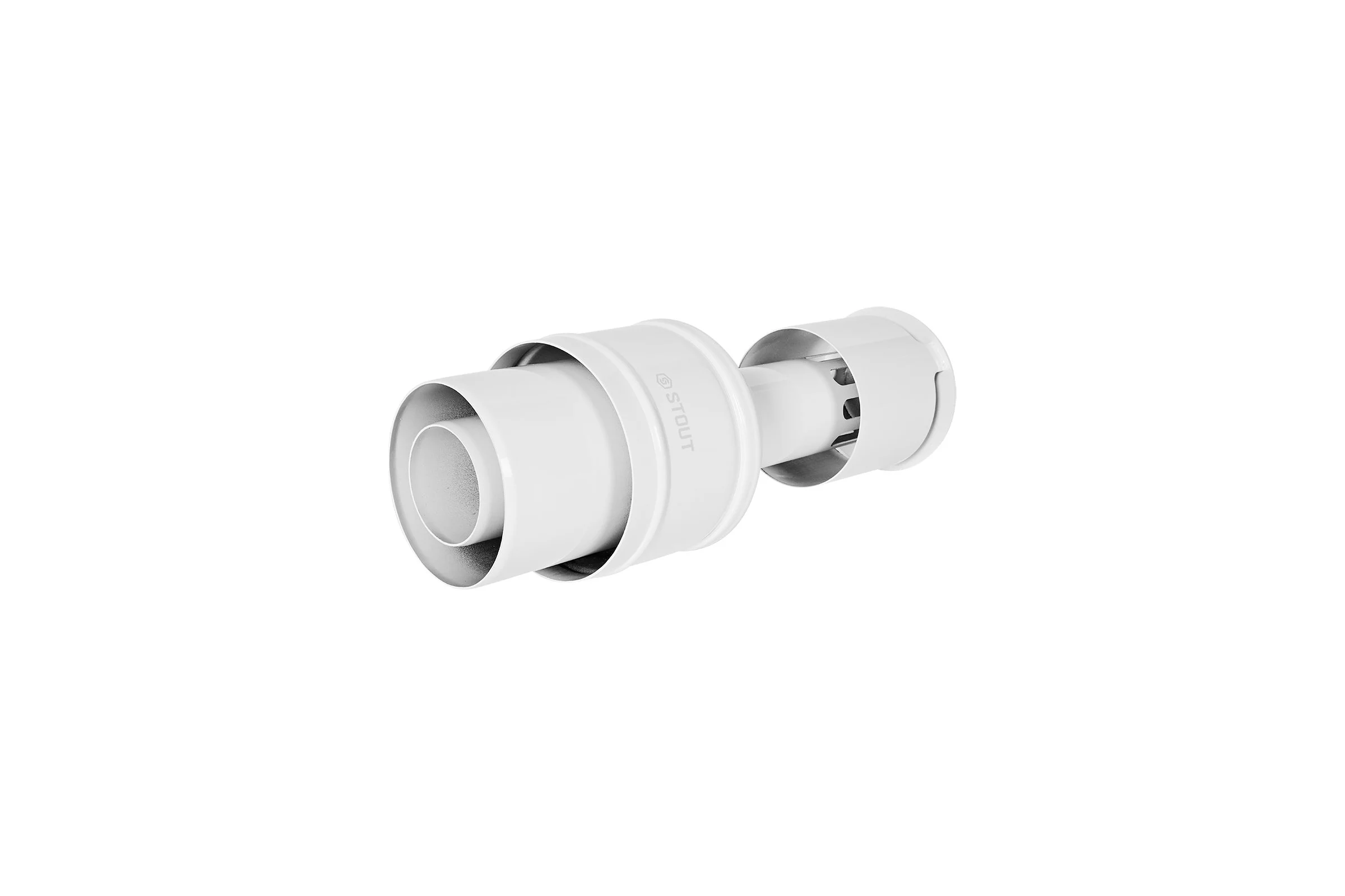 Оголовок вертикальный с ветрозащитой традиционный коаксиальный STOUT SCR-6010-800013 PEE9H4MM72R8GM