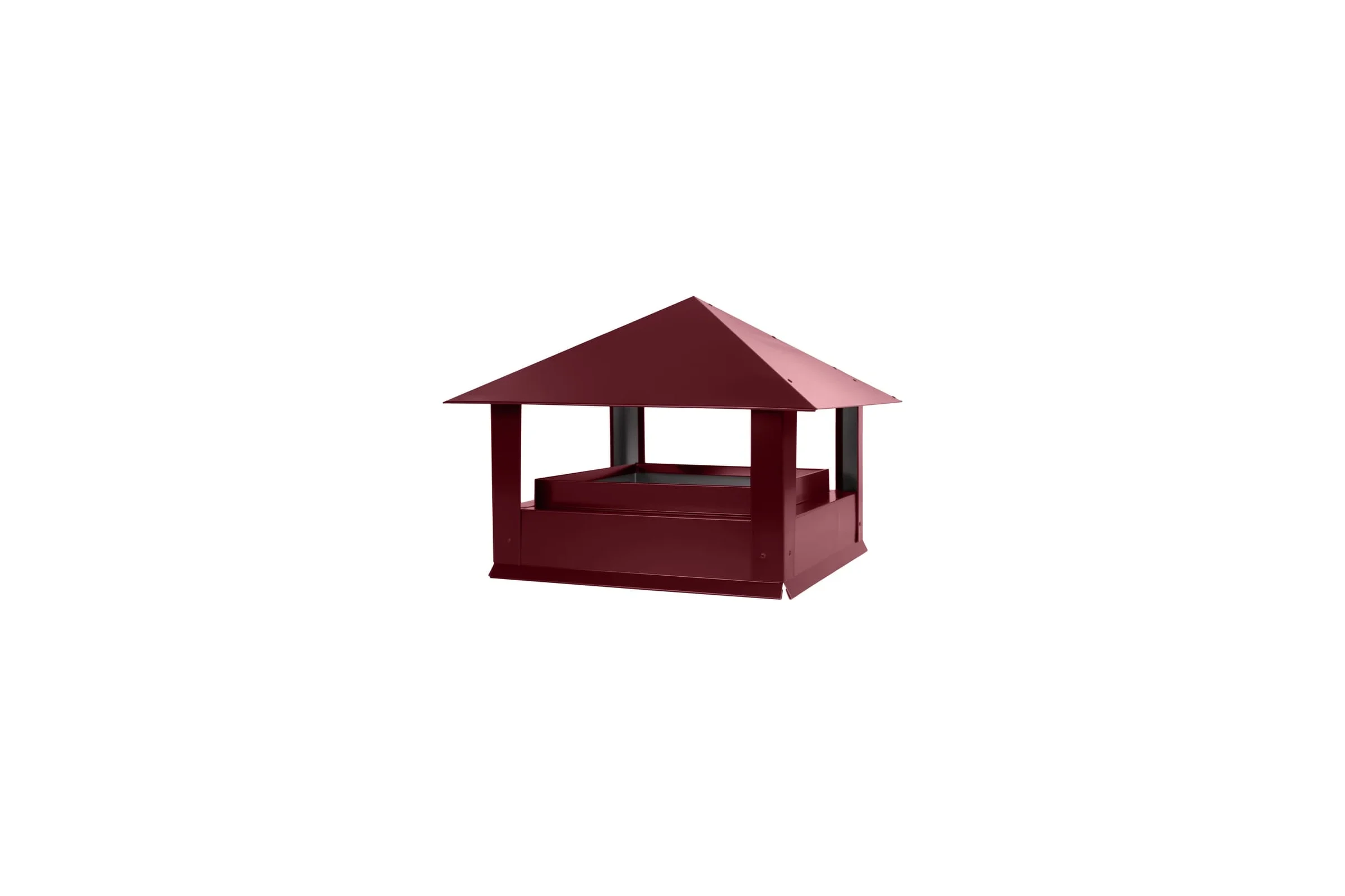 Дымник ПРОФМЕТСТИЛЬ Стандарт 520x520x450 RAL 3011 Арт. 1322