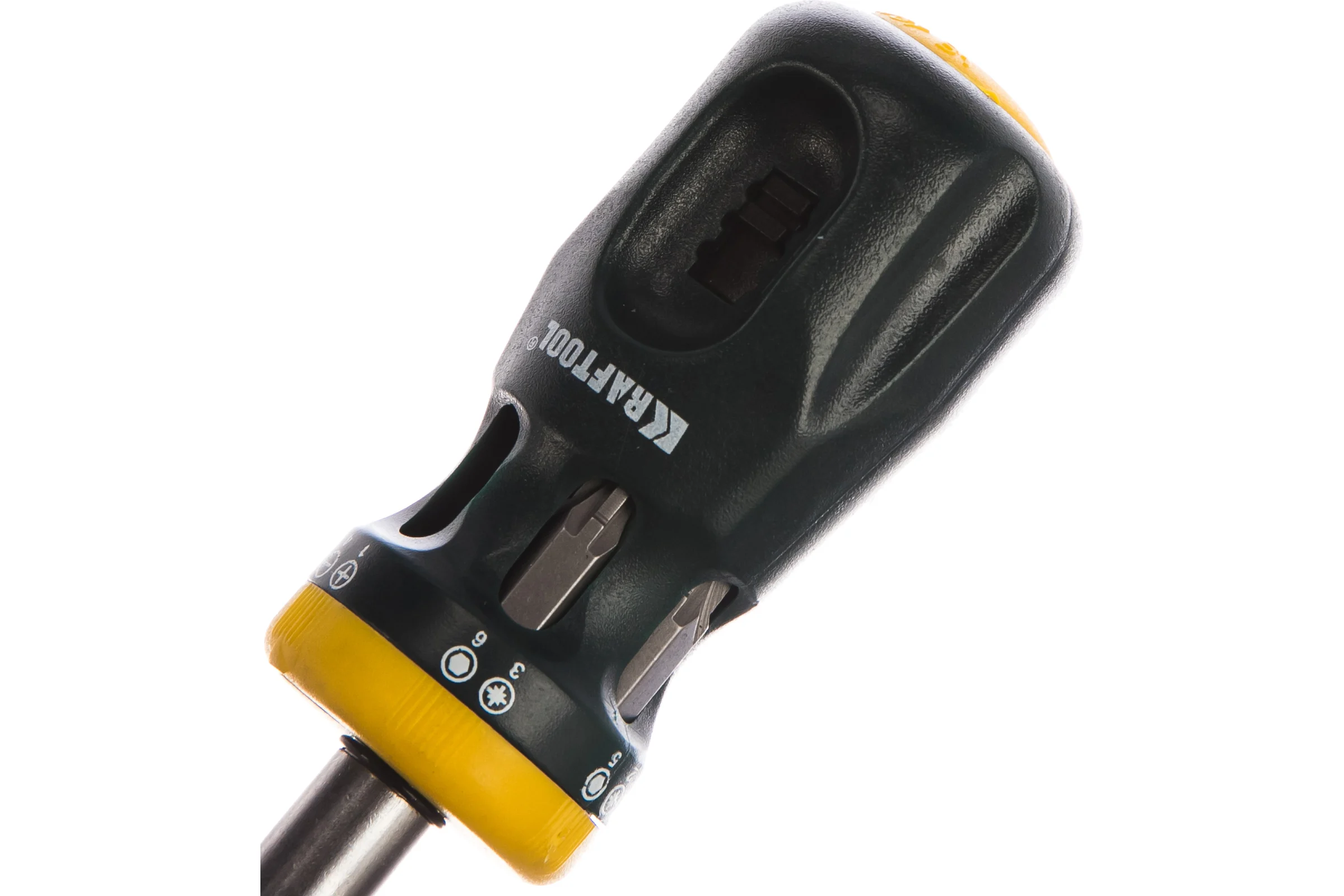 Реверсивная отвертка с битами BIT LOCK 12 в 1 KRAFTOOL 26161-H13
