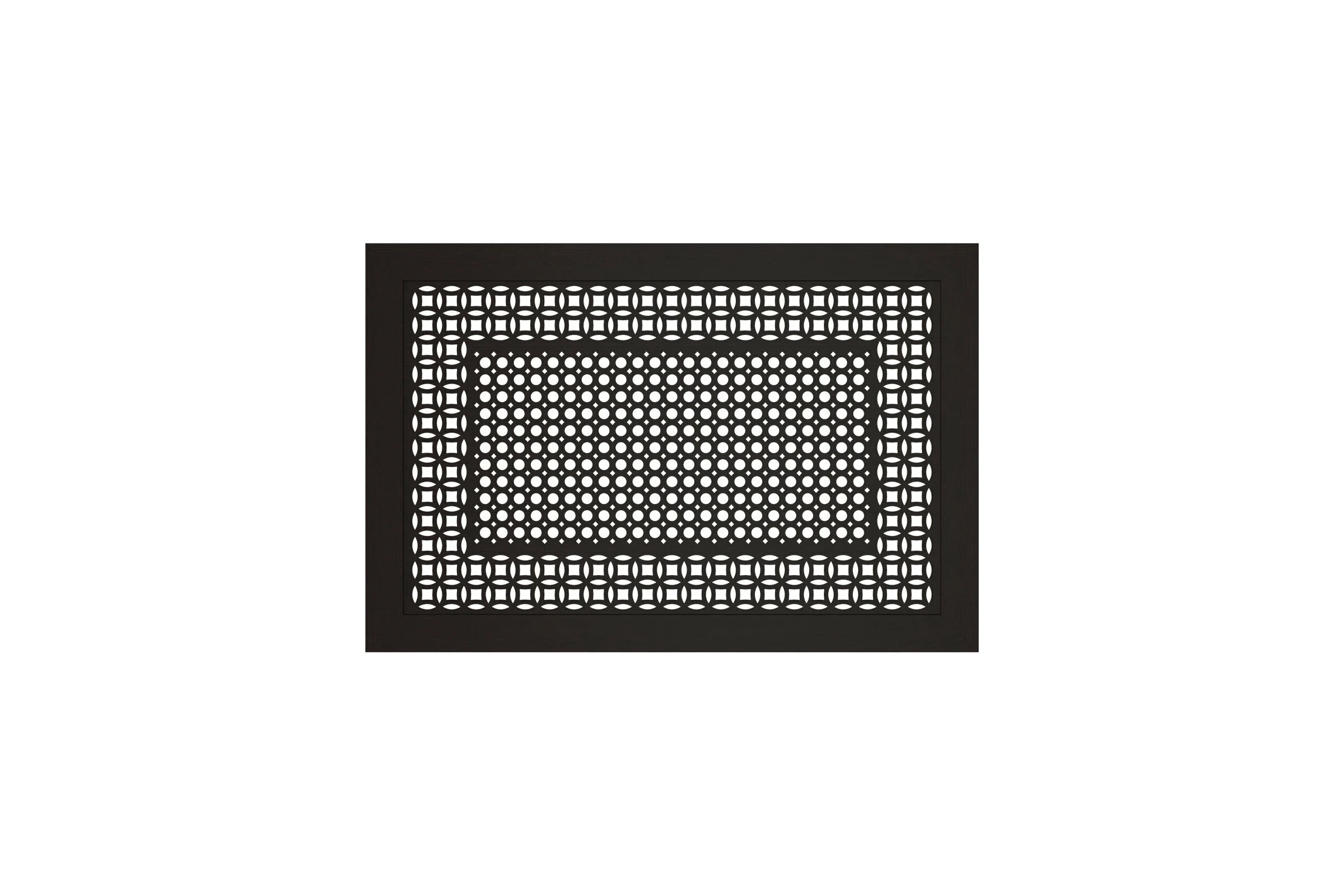 Экран для радиаторов (рамка) Cosca Decor Премьер Сусанна/Цирко венге, 600x900 мм СПБ098891