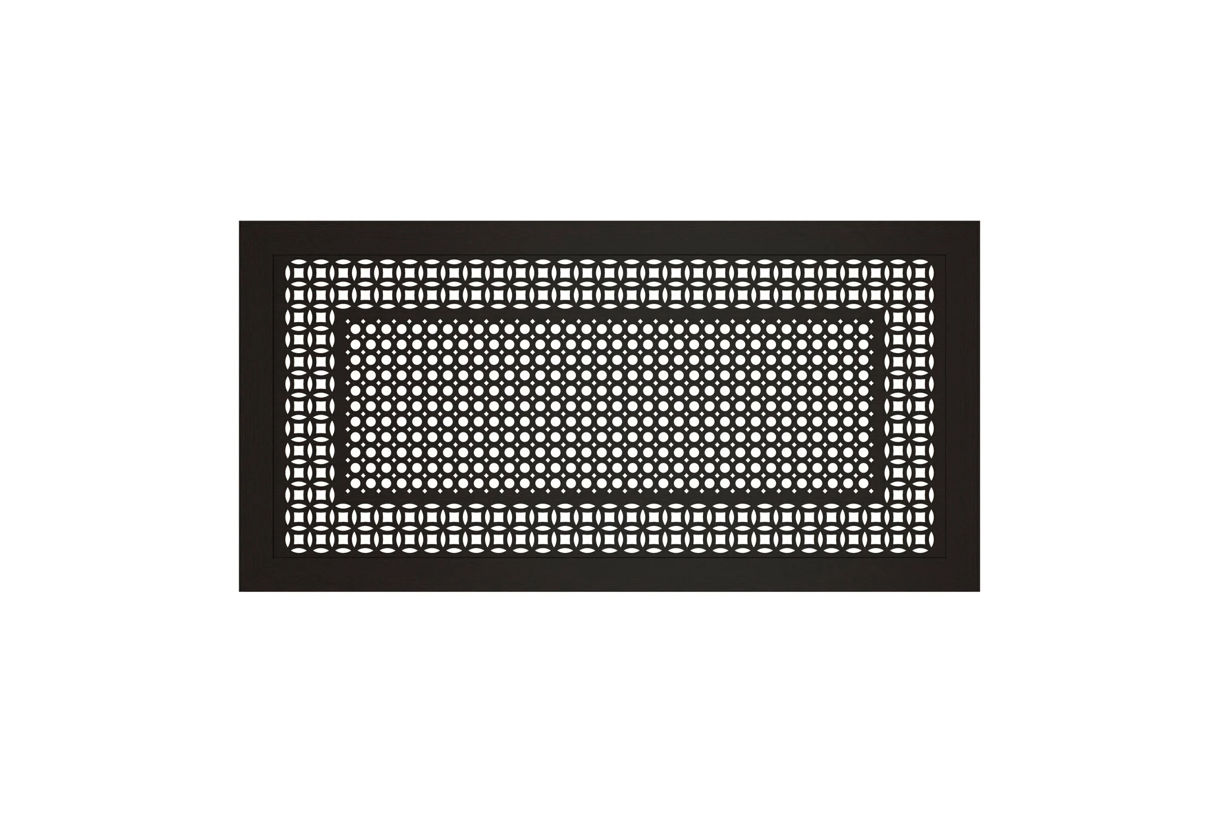 Экран для радиаторов (рамка) Cosca Decor Премьер Сусанна/Цирко венге, 600x1200 мм СПБ098888