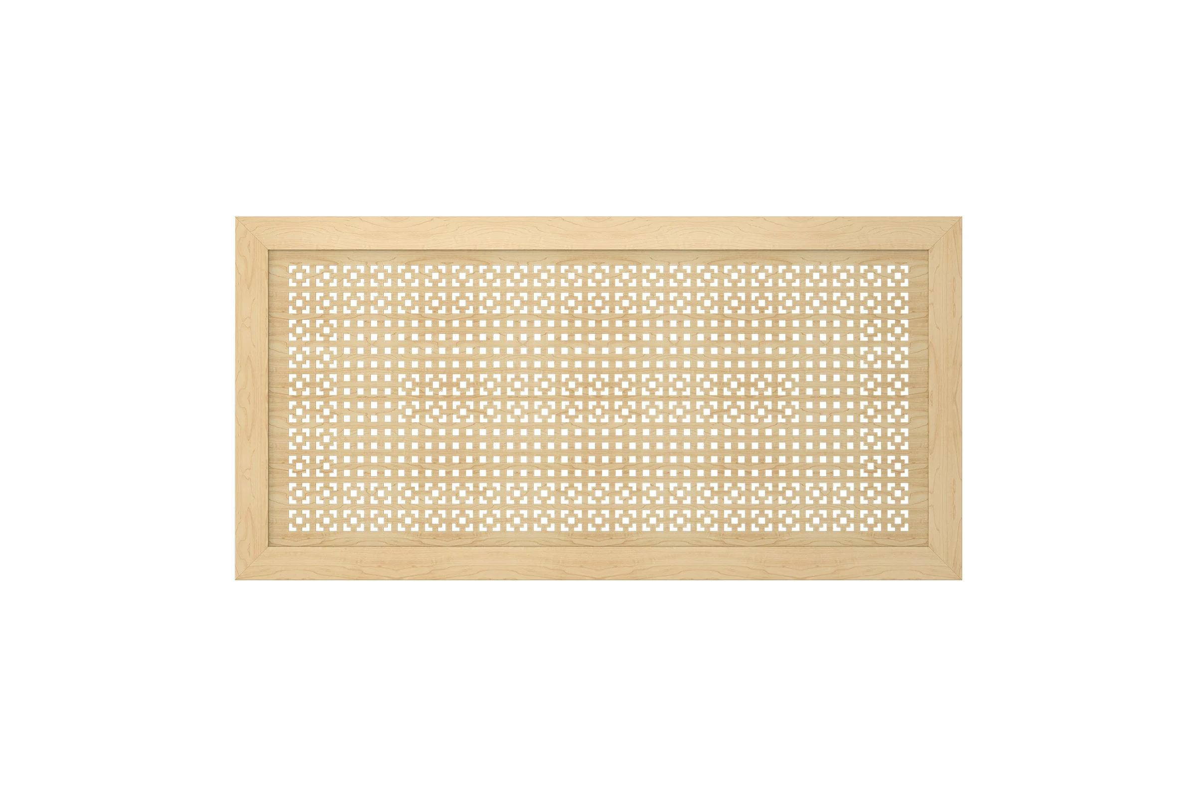 Экран для радиаторов (рамка) Cosca Decor Премьер Дамаско/Квадро11 клен, 600x1200 мм СПБ098889