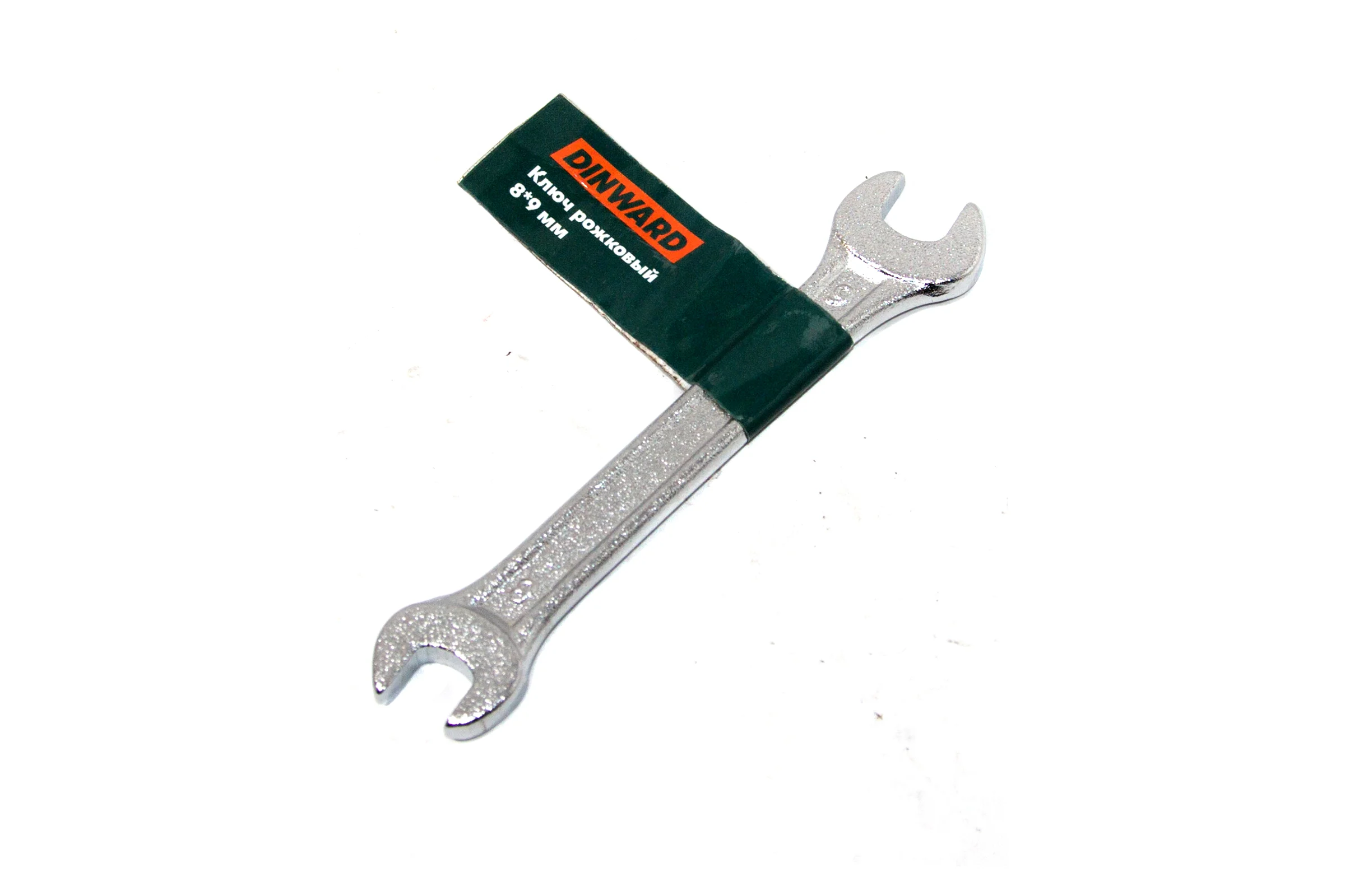 Ключ рожковый DINWARD 8*9 CrV эллипт.форма 746116v