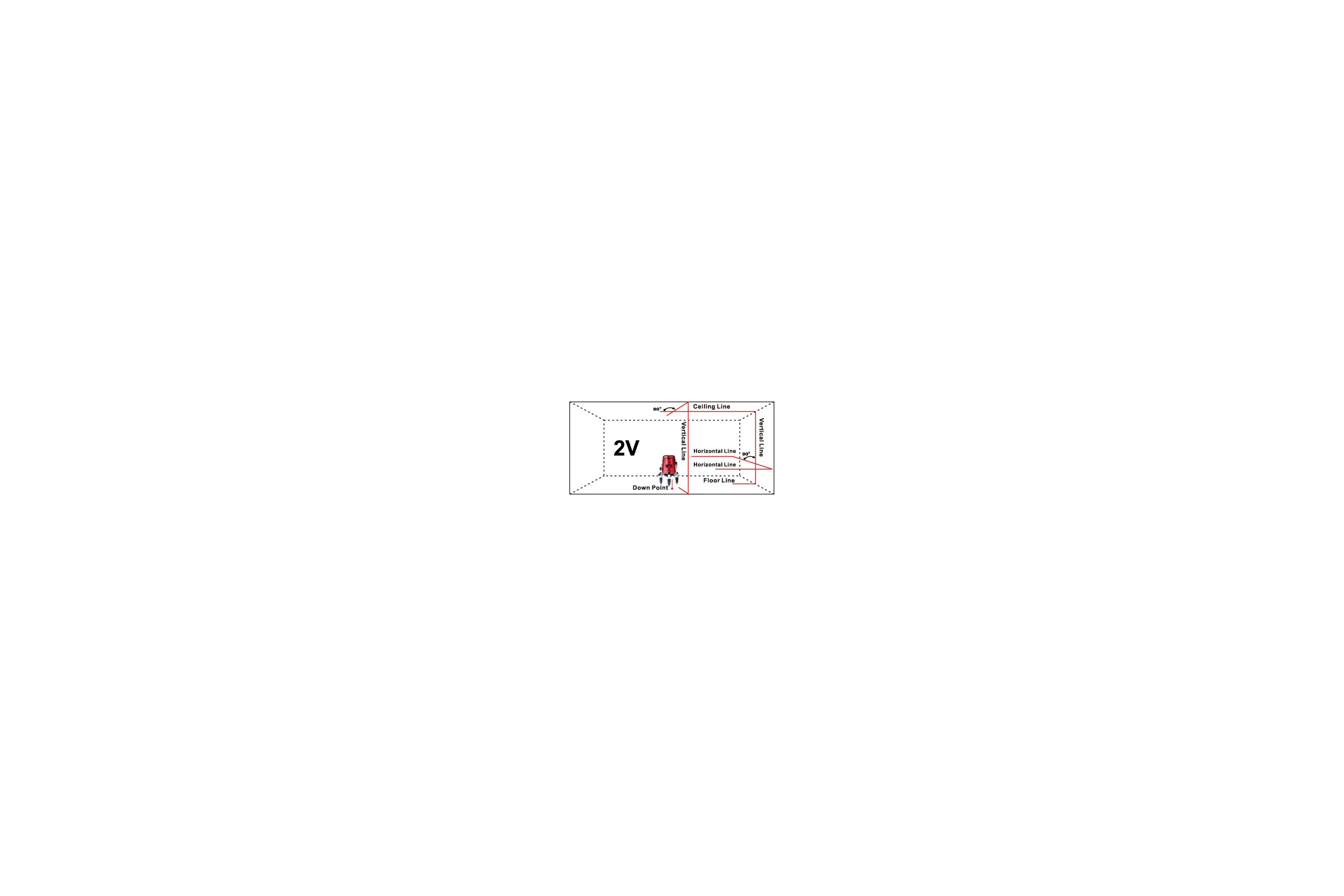 Лазерный уровень ADA 3D Liner 2V А00131