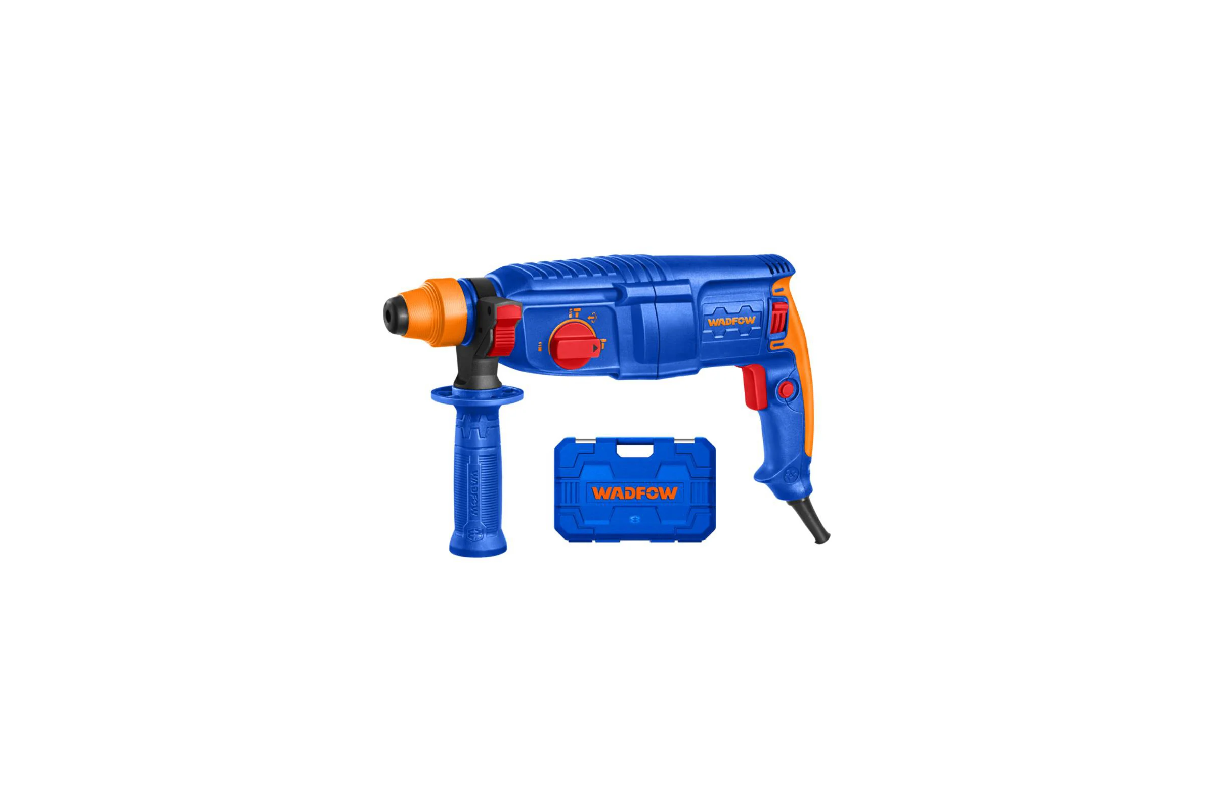 Перфоратор WADFOW SDS-plus 800 Вт, 2.5 Дж 4 WRH1D26