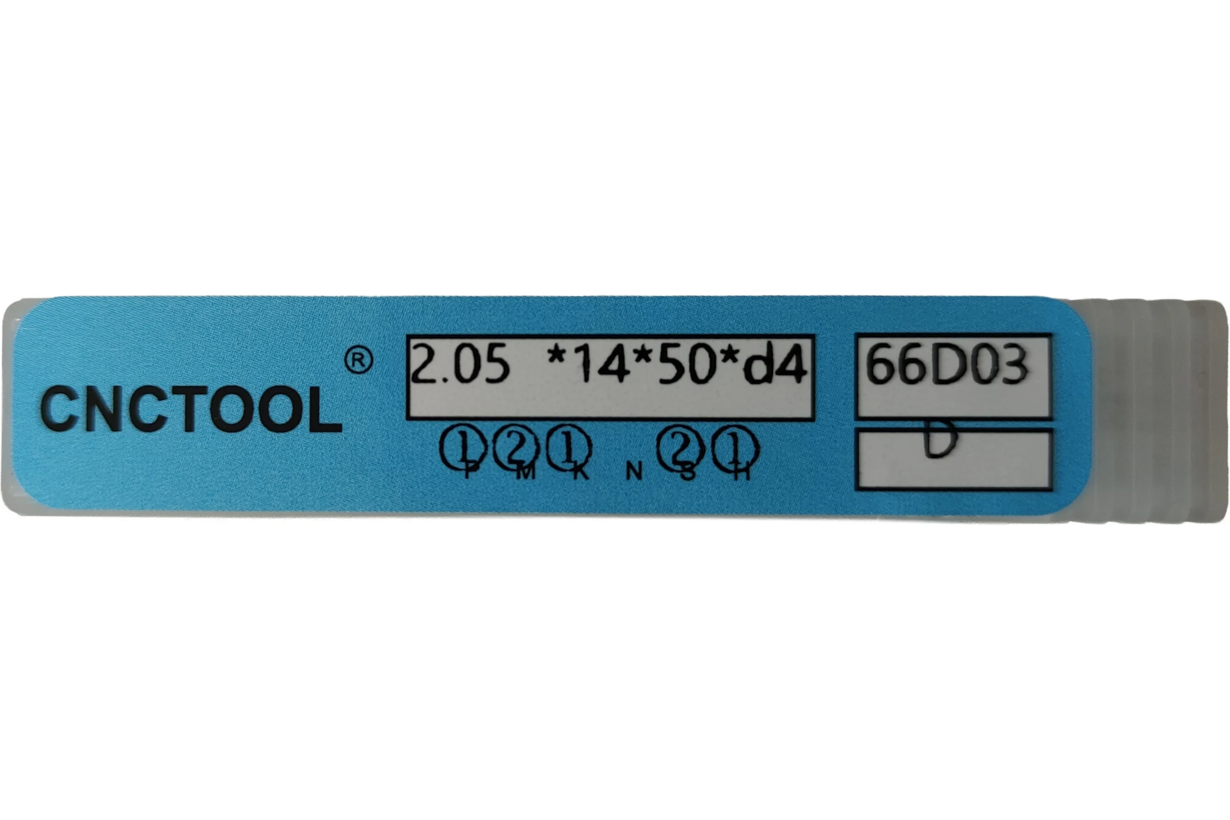 Сверло по металлу твердосплавное CNCTOOL VHM 2,05х14х50, хв.4 D-66D03 (кр.N) 183089