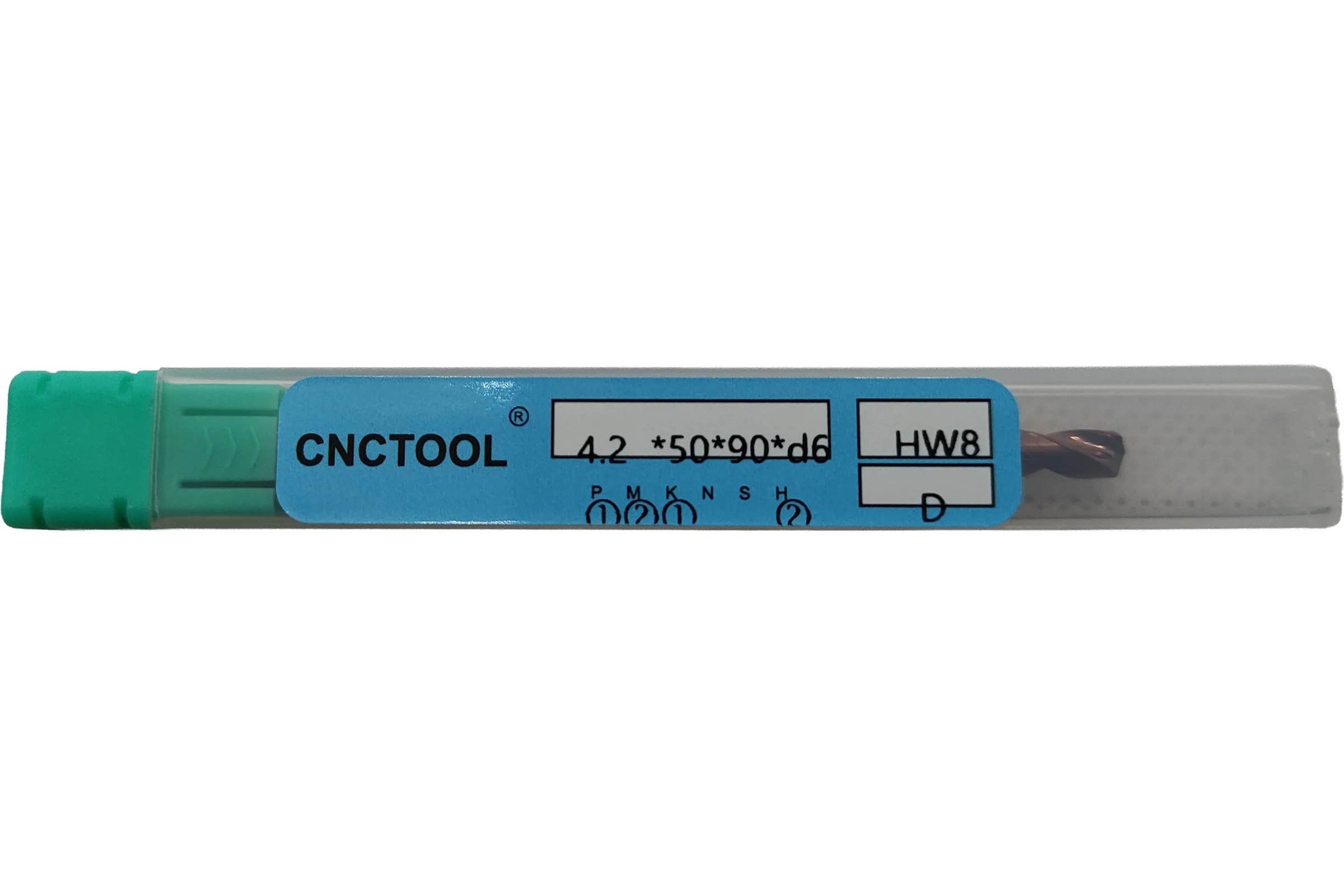 Сверло по металлу твердосплавное CNCTOOL VHM 4,2х50х90, хв.6 HW8 185581